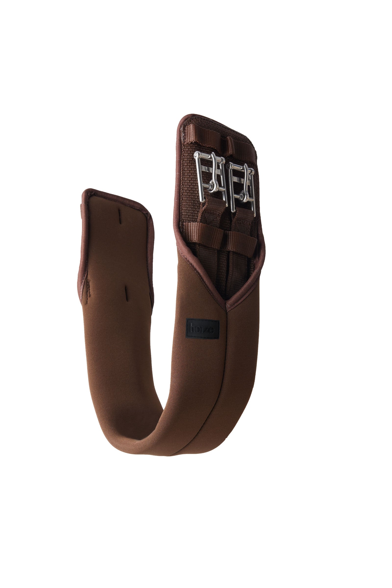 Horze Sottopancia Da Allenamento In Pile Blu - Taglia P - Con Multipli Anelli Per Accessori - 6