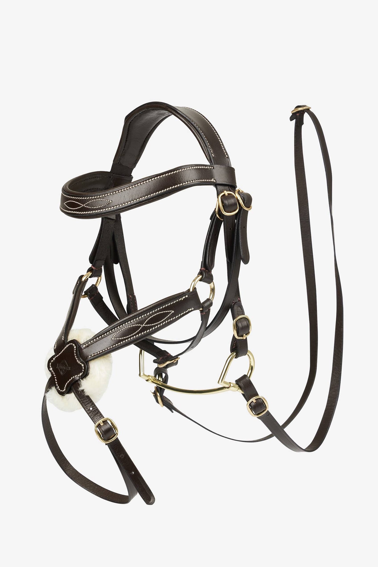 Showman brilla poggiatesta regolabile premium 2 strati nylon taglia 13797 Showman brilla poggiatesta regolabile premium 2 strati nylon taglia 13797