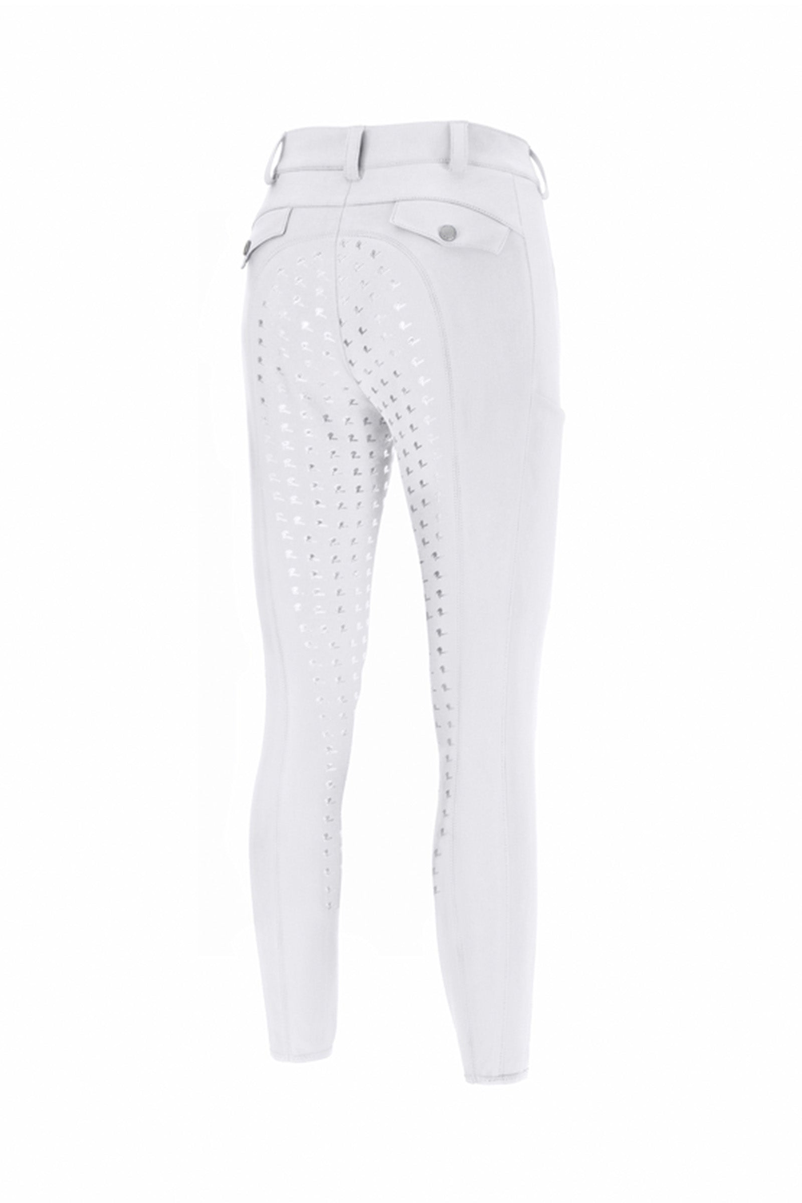 HORZE Mia Pantaloni Da Equitazione Termici Donna, Full Seat In Silicone, Fodera In Pile, Tasca Con Cristallo - 4