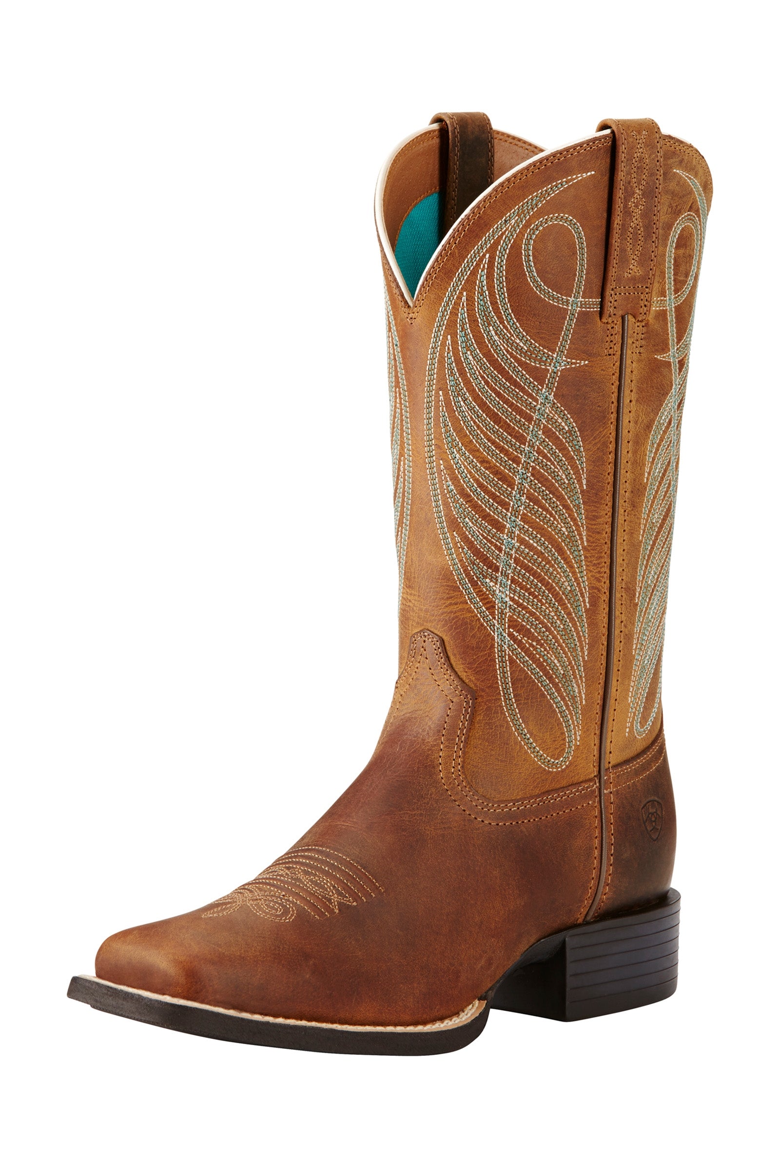Ariat Stivali Da Campagna Donna Round Up Wide Square Toe Stivali