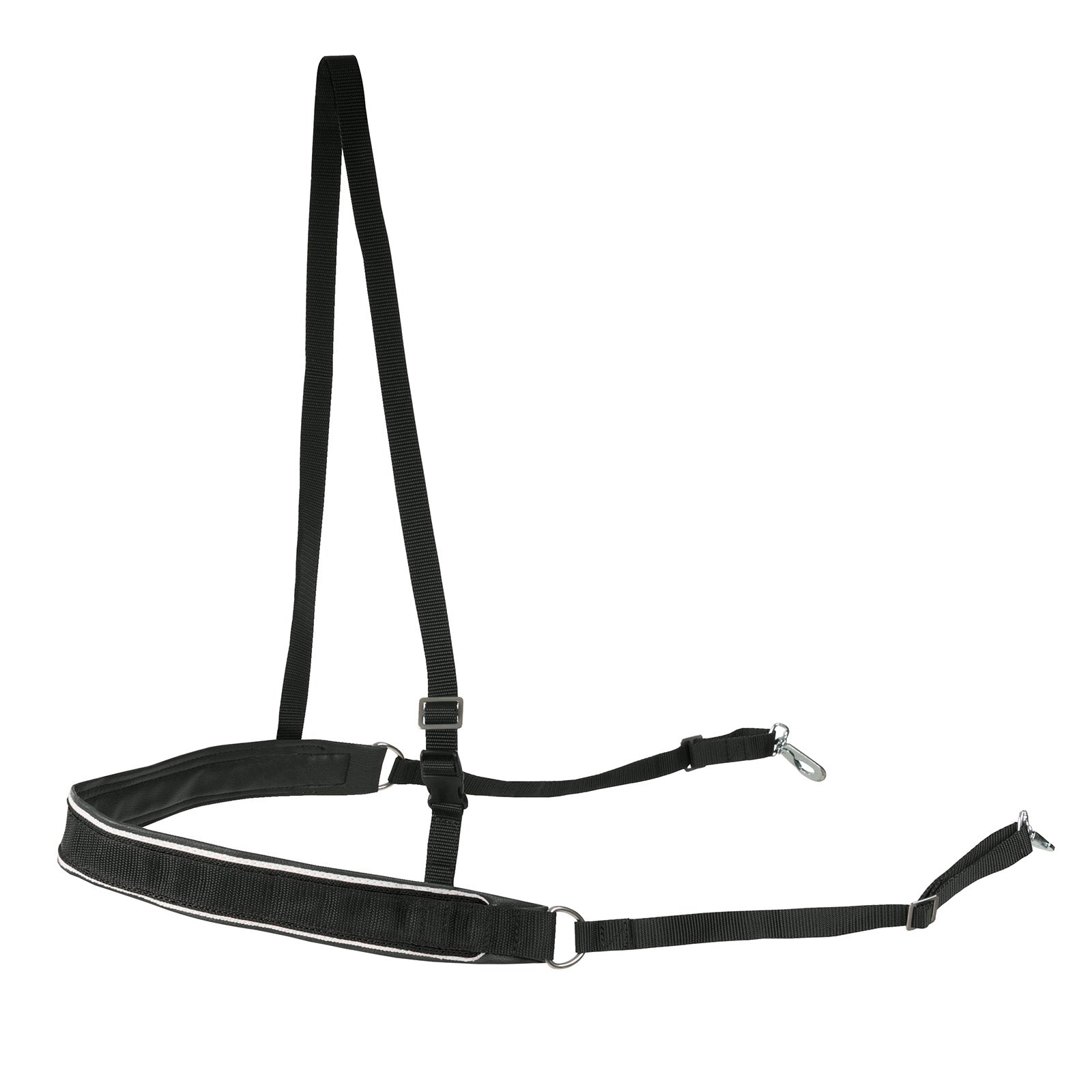 Finntack Collare pettorale largo in nylon Pro con bordino Attrezzatura per la corsa