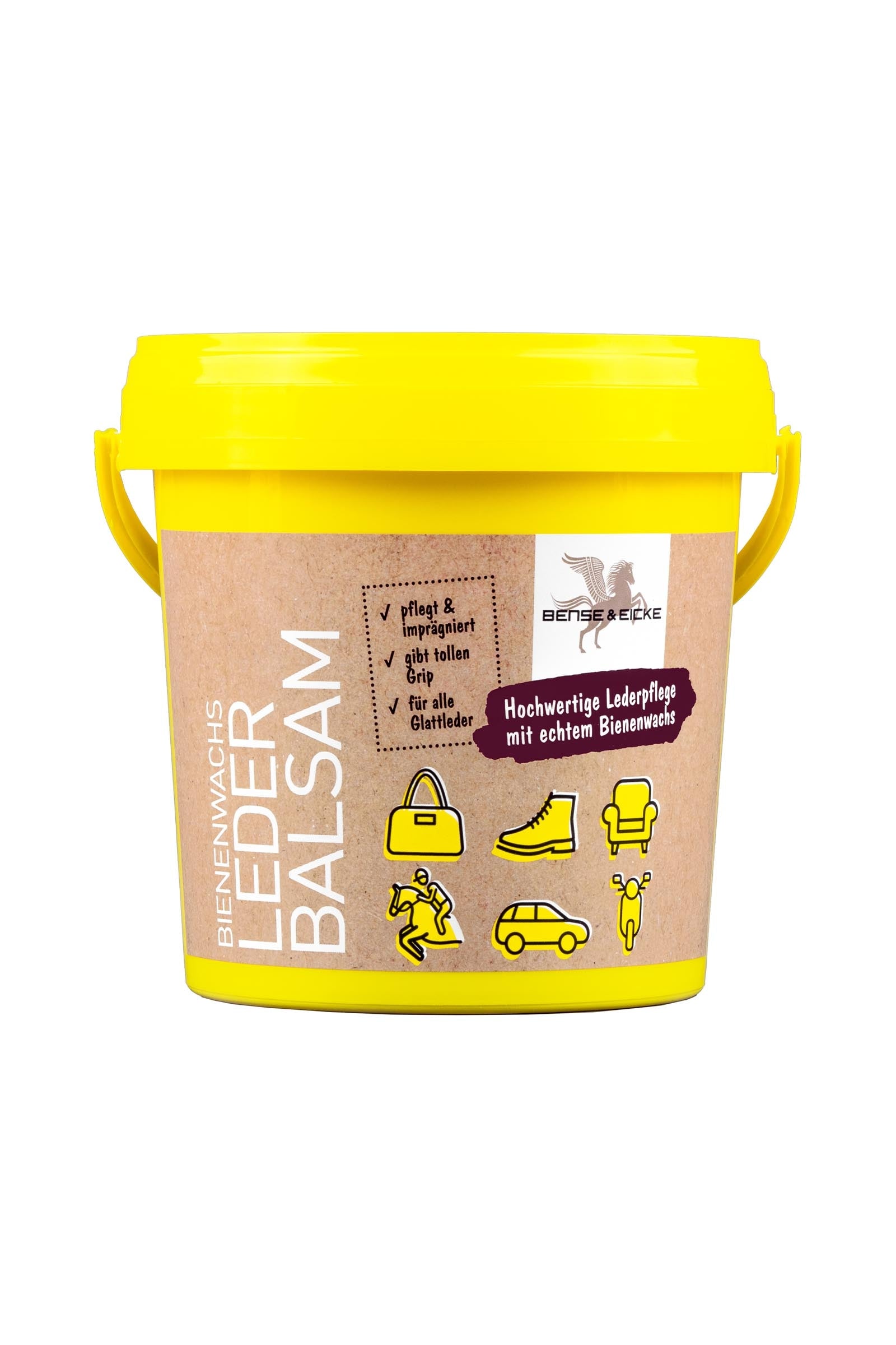 Bense & Eicke Balsamo per cuoio alla cera d'api, 1000 ml Prodotti per la salute
