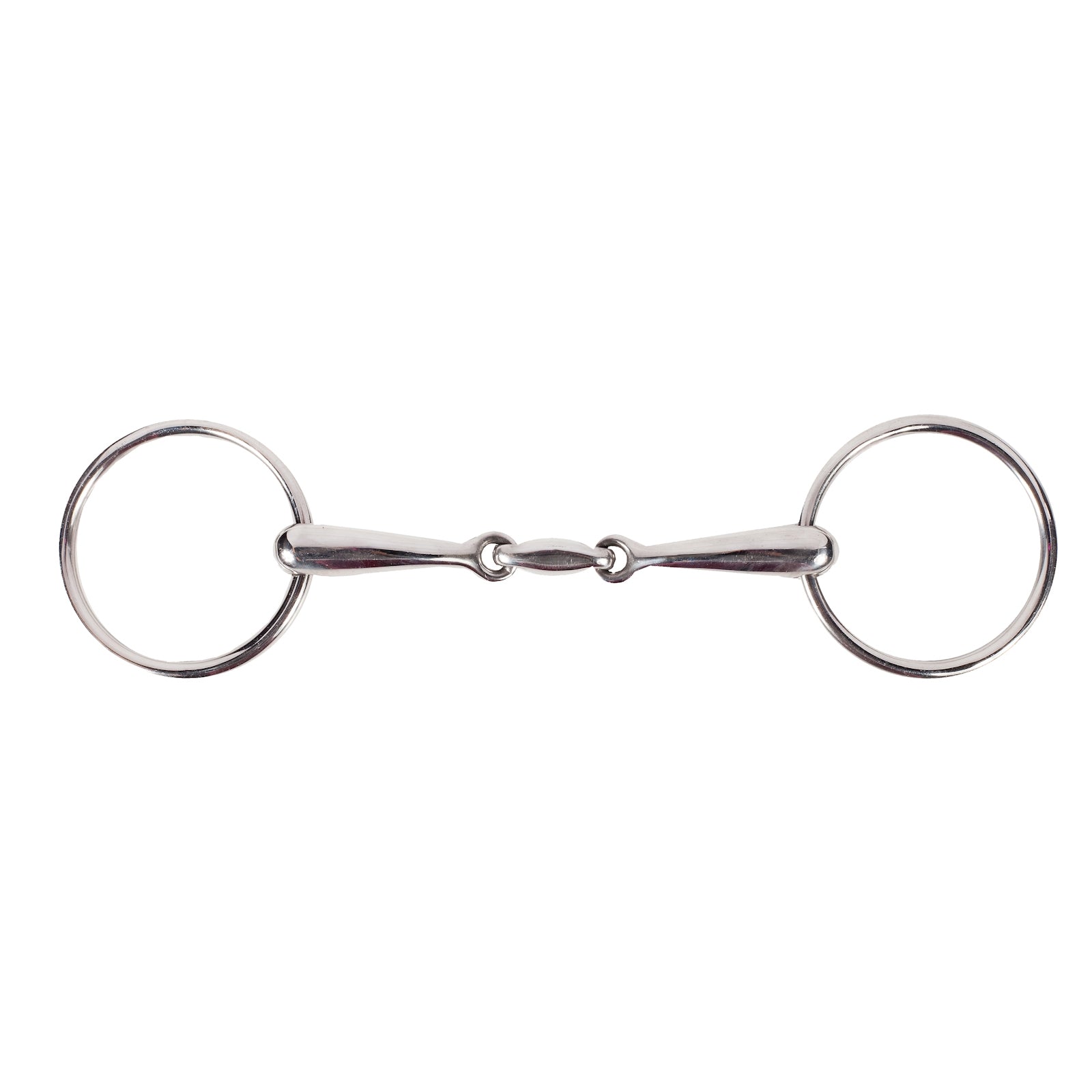 Horze Filetto ad anello sciolto a doppio snodo , 16 mm Boccaglio