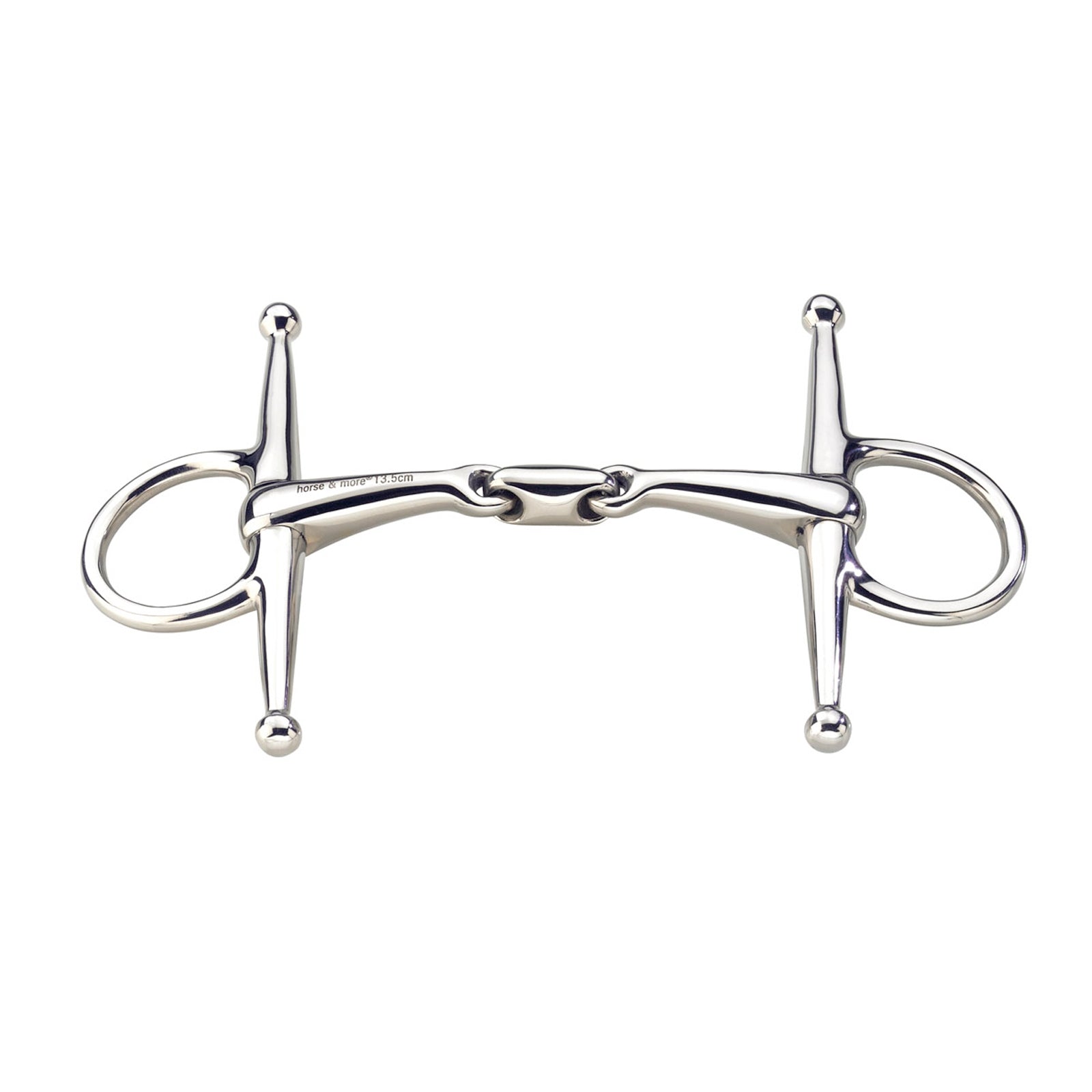 Sprenger Max-Control Filetto in acciaio inossidabile con guancia intera, doppio snodo Boccaglio