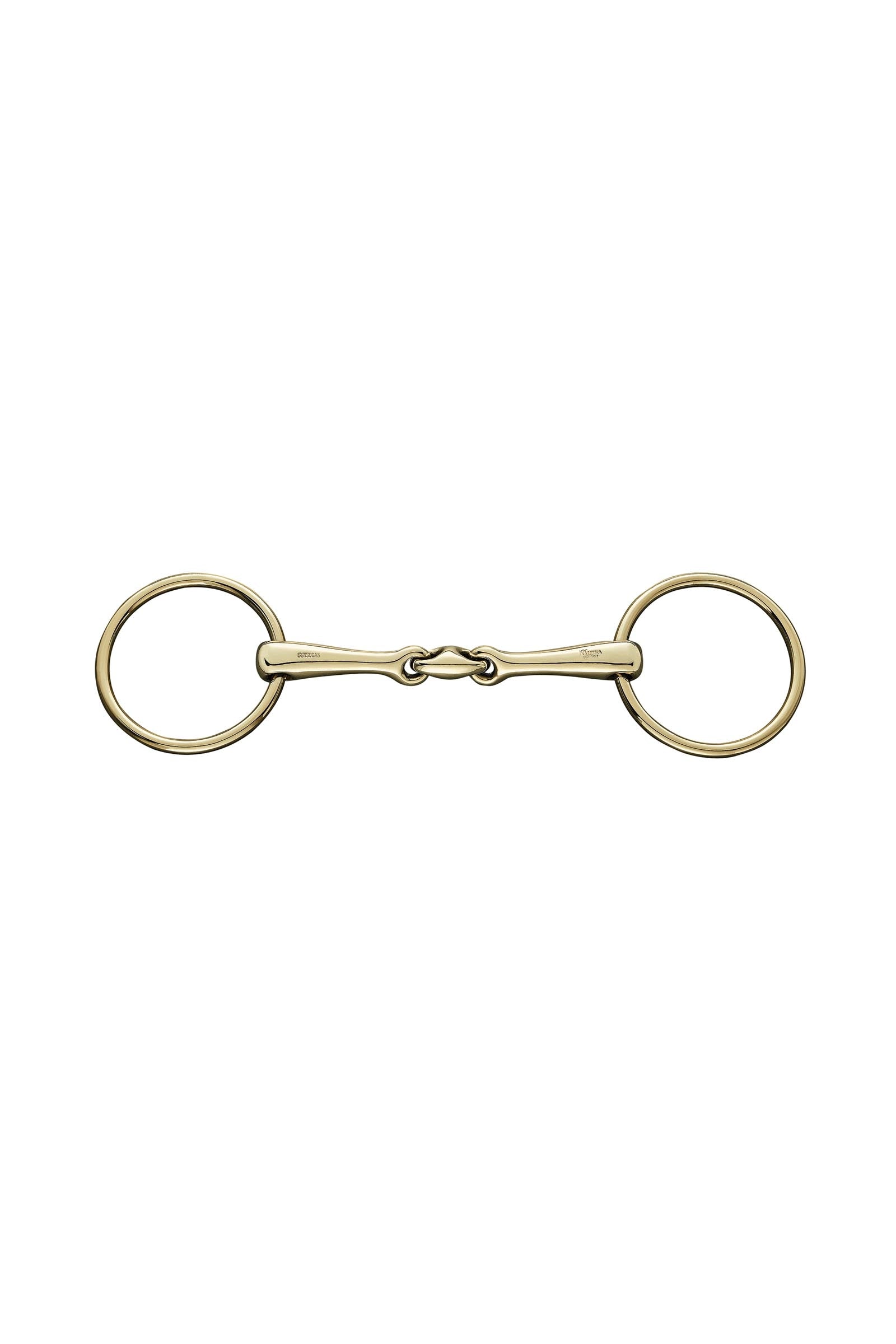Sprenger KK Ultra filetto ad anelli liberi, doppio snodo, 16 mm, Sensogan, anelli Aurigan Boccaglio