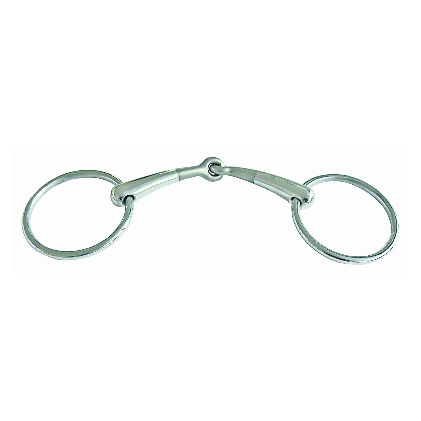 Sprenger Turnado Stainless Steel Loose Ring Snaffle, Single Jt. 16 mm Boccaglio