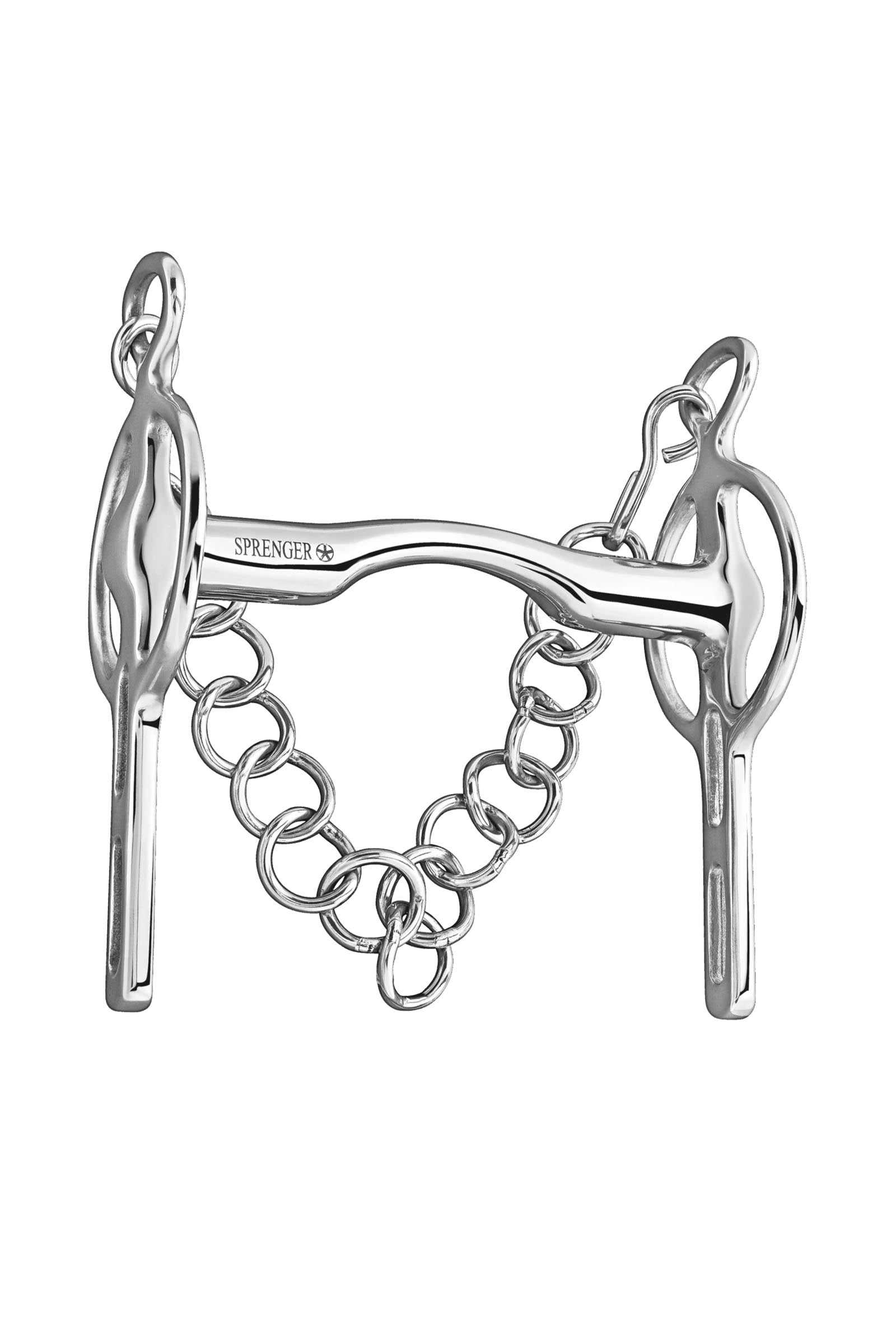 Sprenger Morso Liverpool Butterfly, dritto 16 mm, 2 slot, aste fisse, acciaio inox Boccaglio