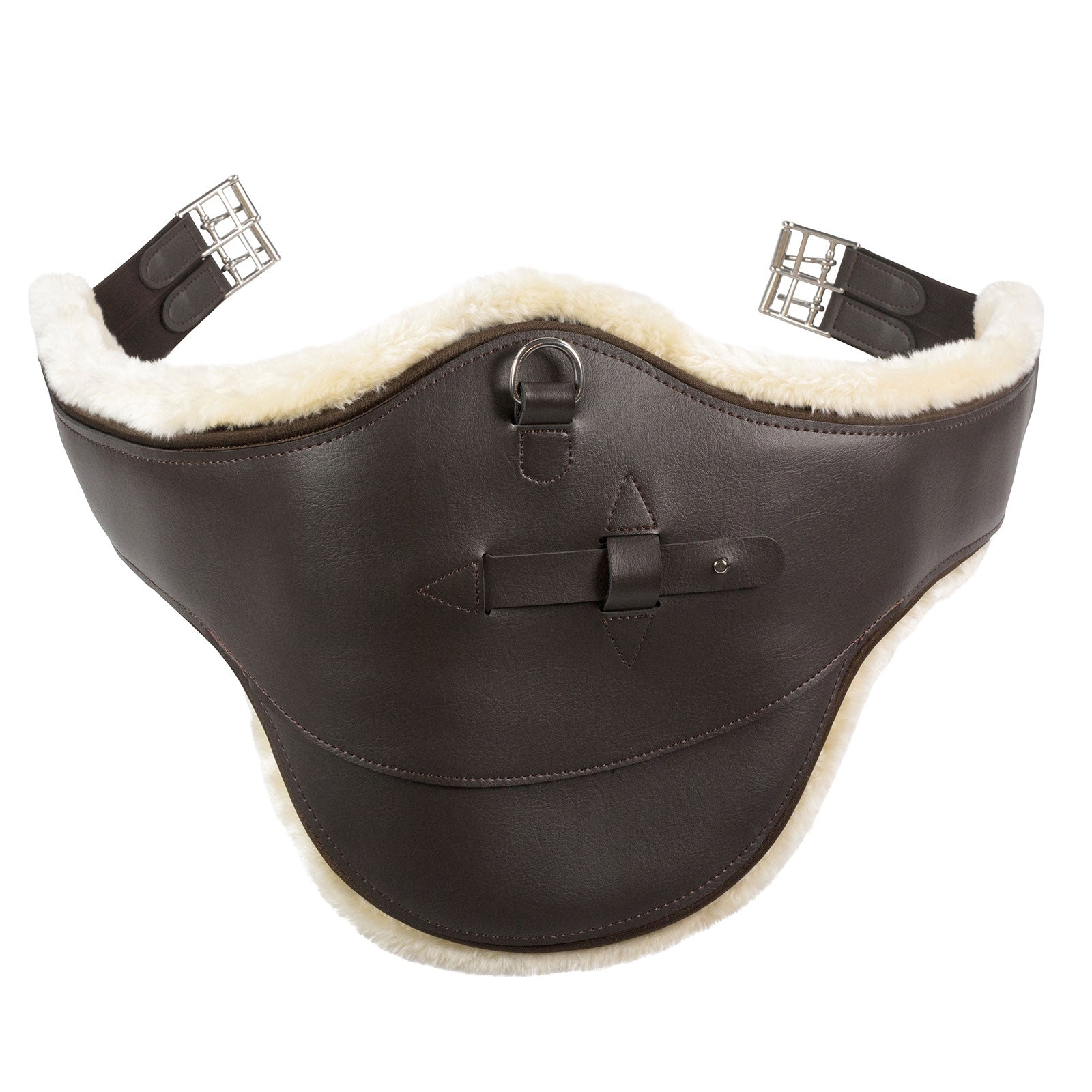 Horze Atlanta Sottopancia di protezione per speroni con fodera in pile Selle & Sottopancia