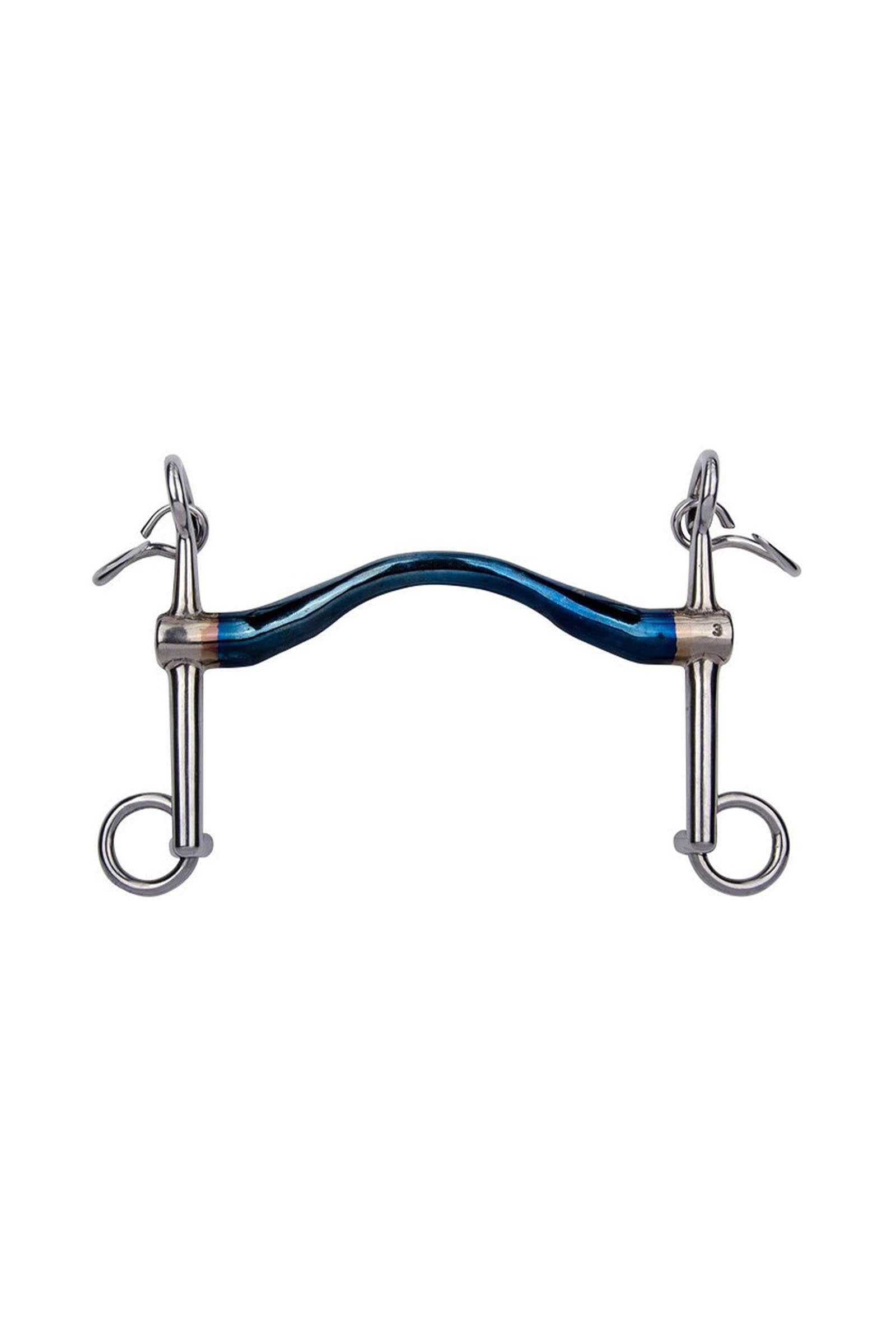 Trust Equestrian Sweet Iron Baby Weymouth Fixed Medium Port Boccaglio