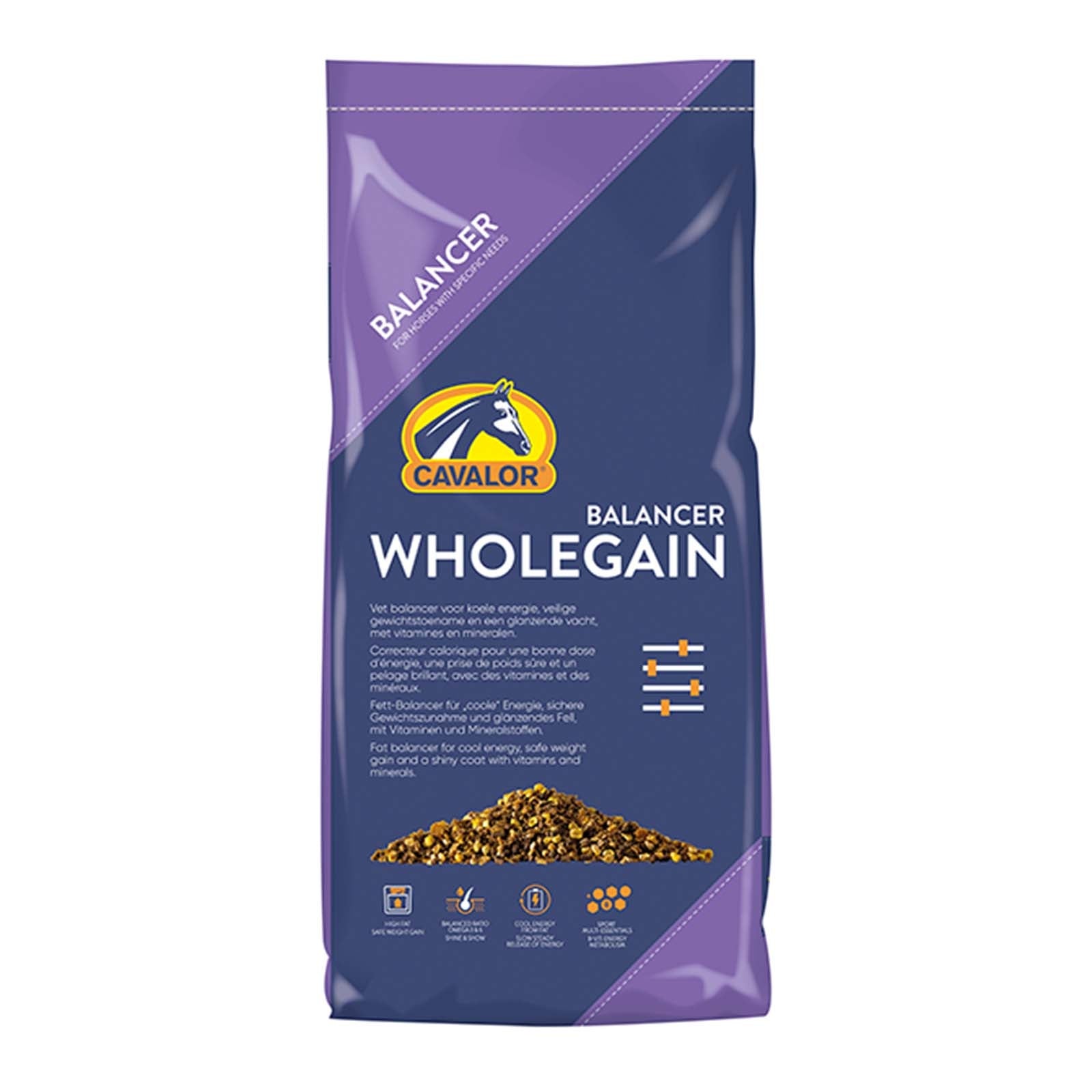 Cavalor Wholegain, Supplemento regolatore, 20kg Horse Feed & Nutrition