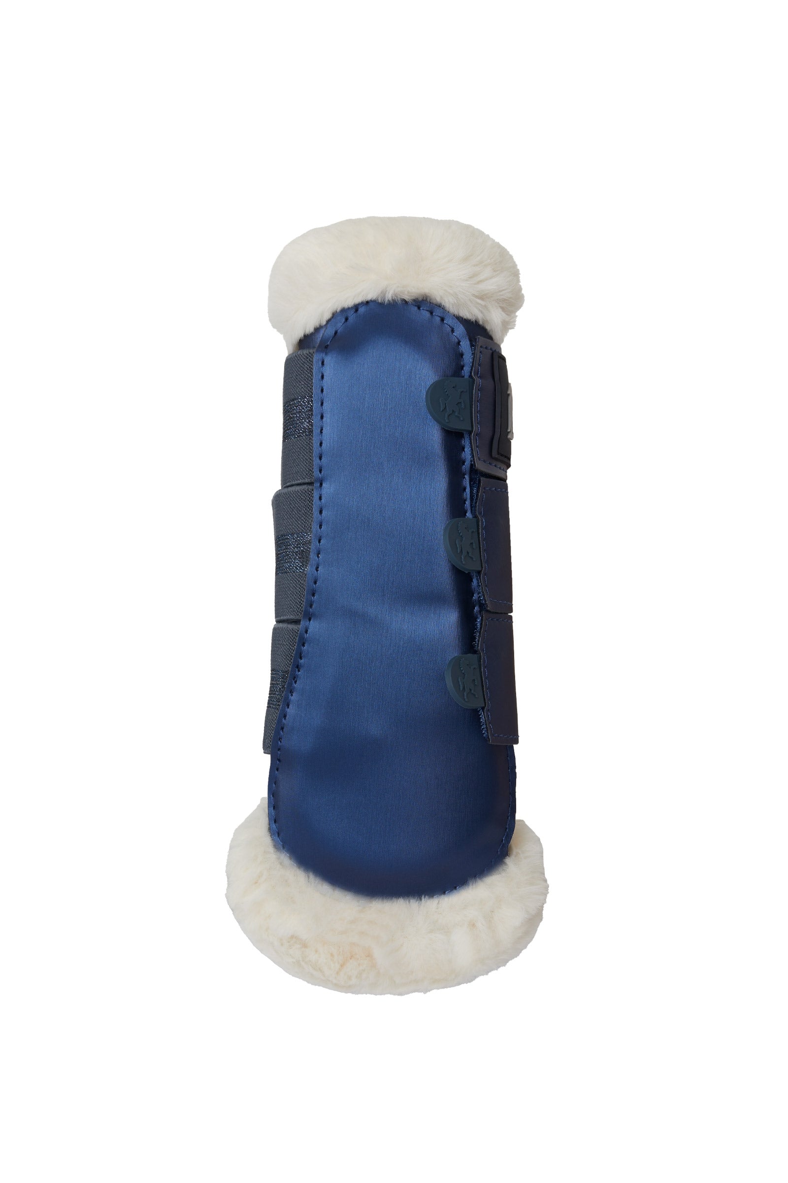 B Vertigo Drew Brushing Boots wit Faux Fur Lining Leg Protection & Hoof Protection for Horses