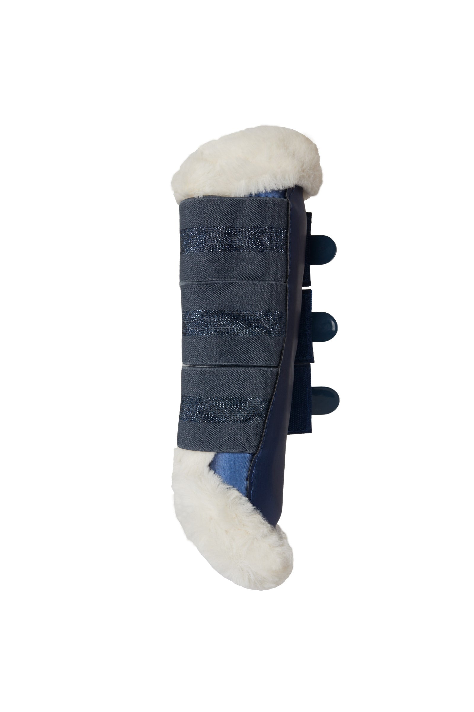 B Vertigo Drew Brushing Boots wit Faux Fur Lining Leg Protection & Hoof Protection for Horses