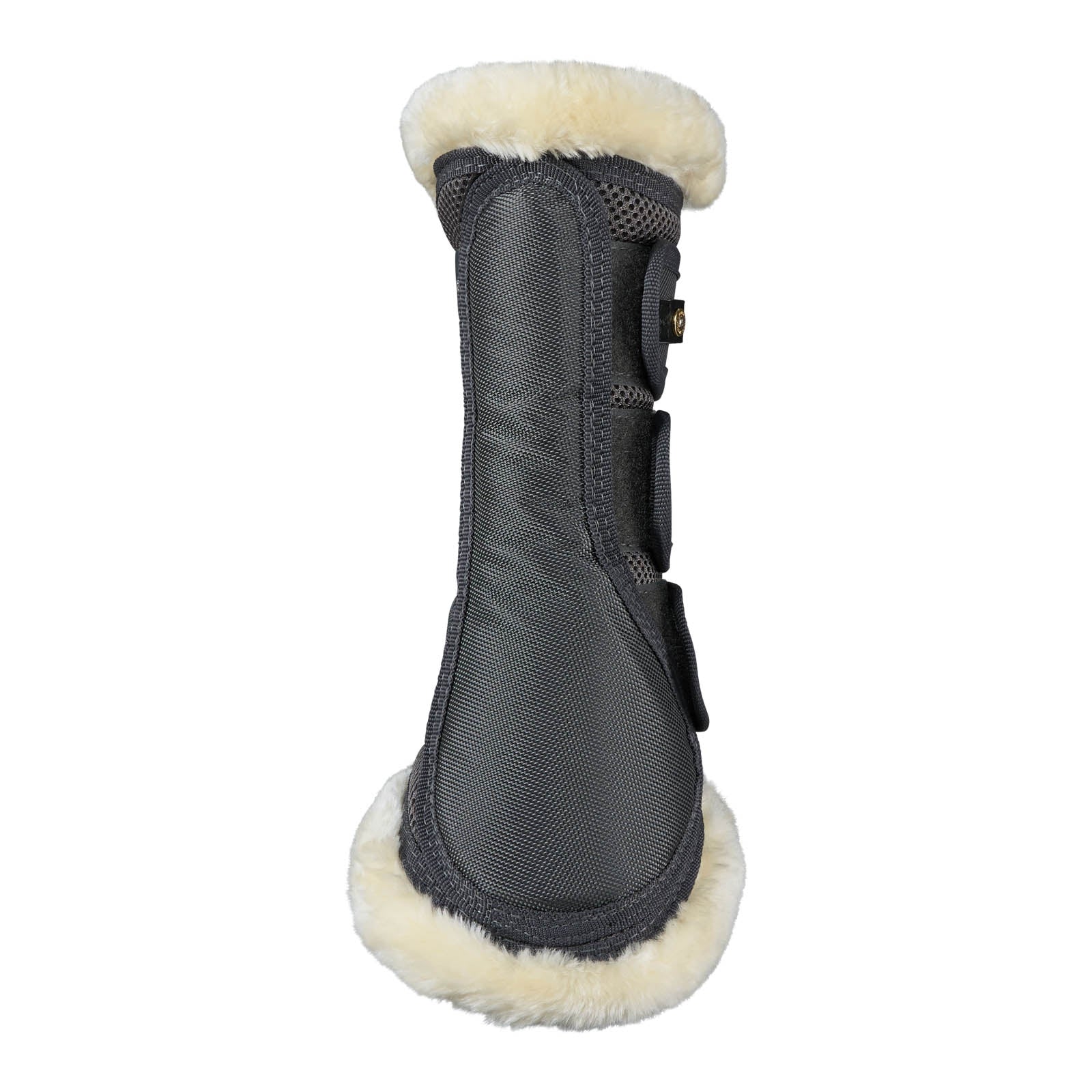 Horze Lincoln Brushing Boots with Fur Leg Protection & Hoof Protection for Horses