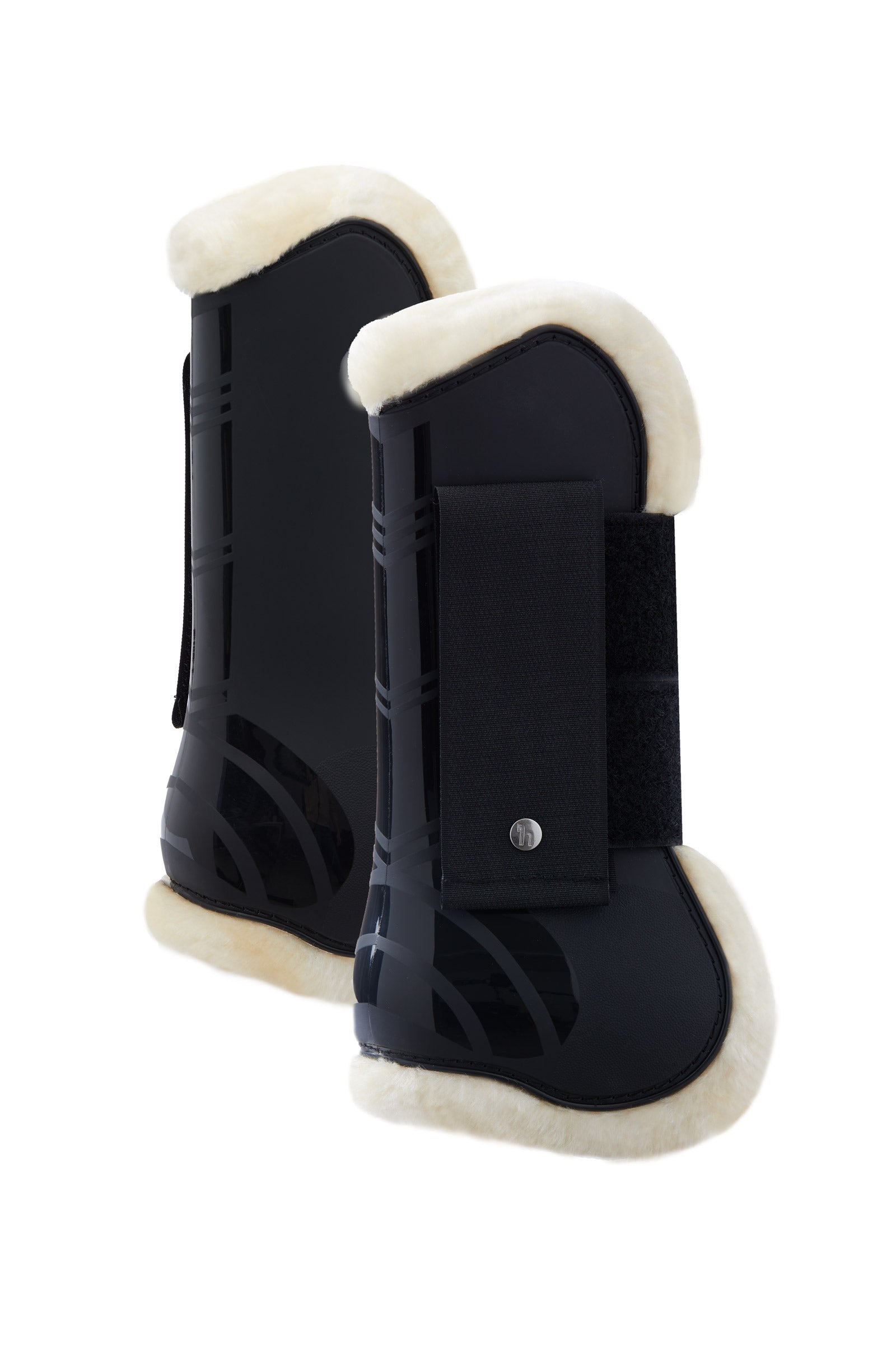 Horze Paratendini Caliber con fodera in pelliccia sintetica Leg Protection & Hoof Protection for Horses