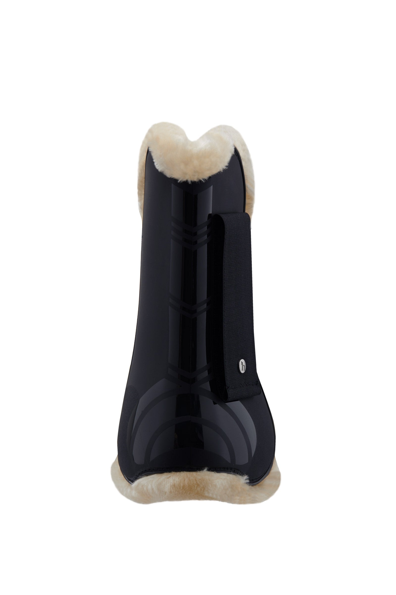 Horze Caliber Tendon Boots with Faux Fur Lining Leg Protection & Hoof Protection for Horses