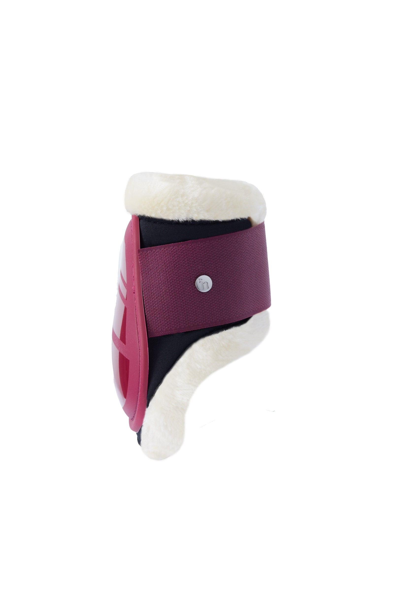Horze Caliber Fetlock Boots with Faux Fur Lining Leg Protection & Hoof Protection for Horses