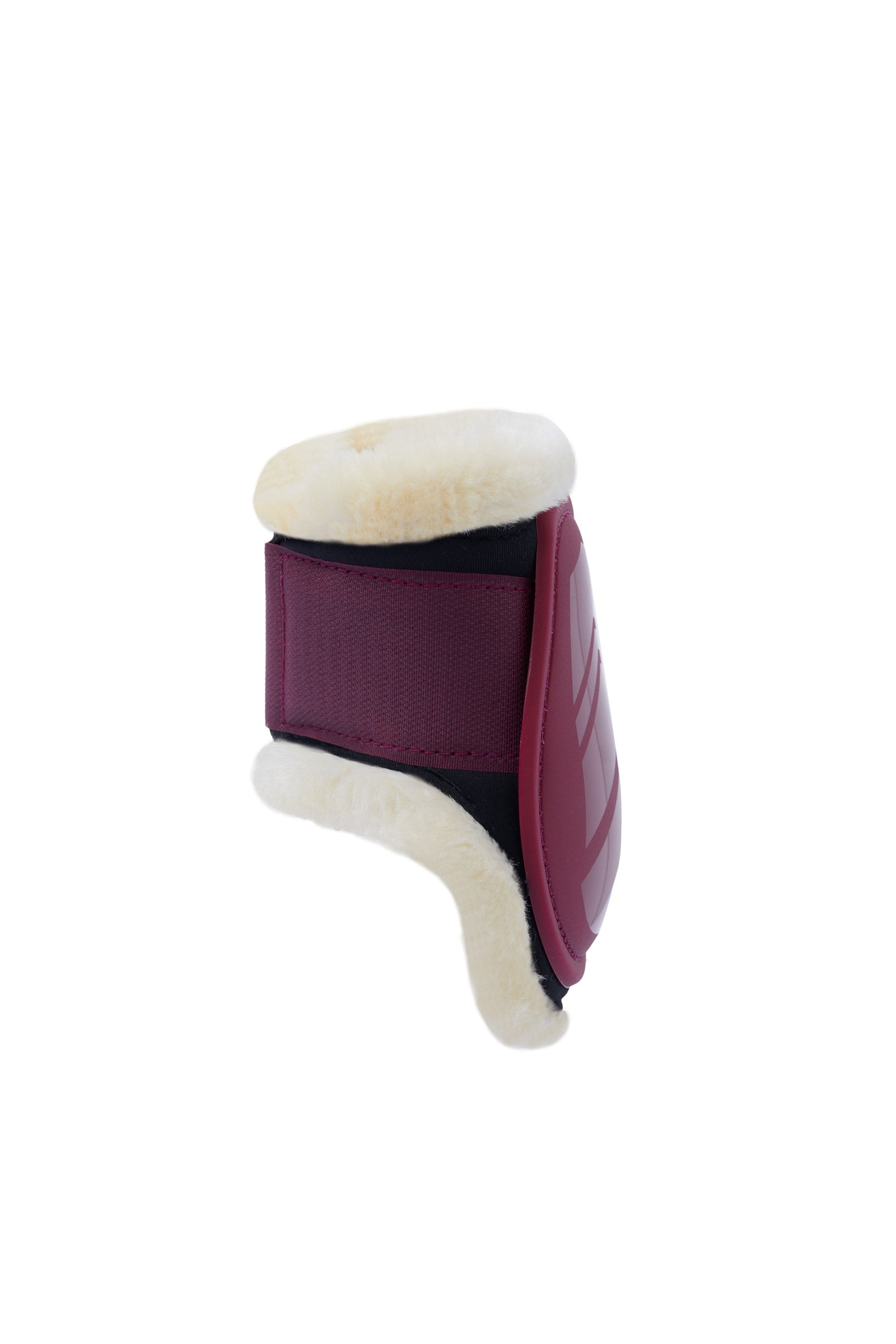 Horze Caliber Fetlock Boots with Faux Fur Lining Leg Protection & Hoof Protection for Horses