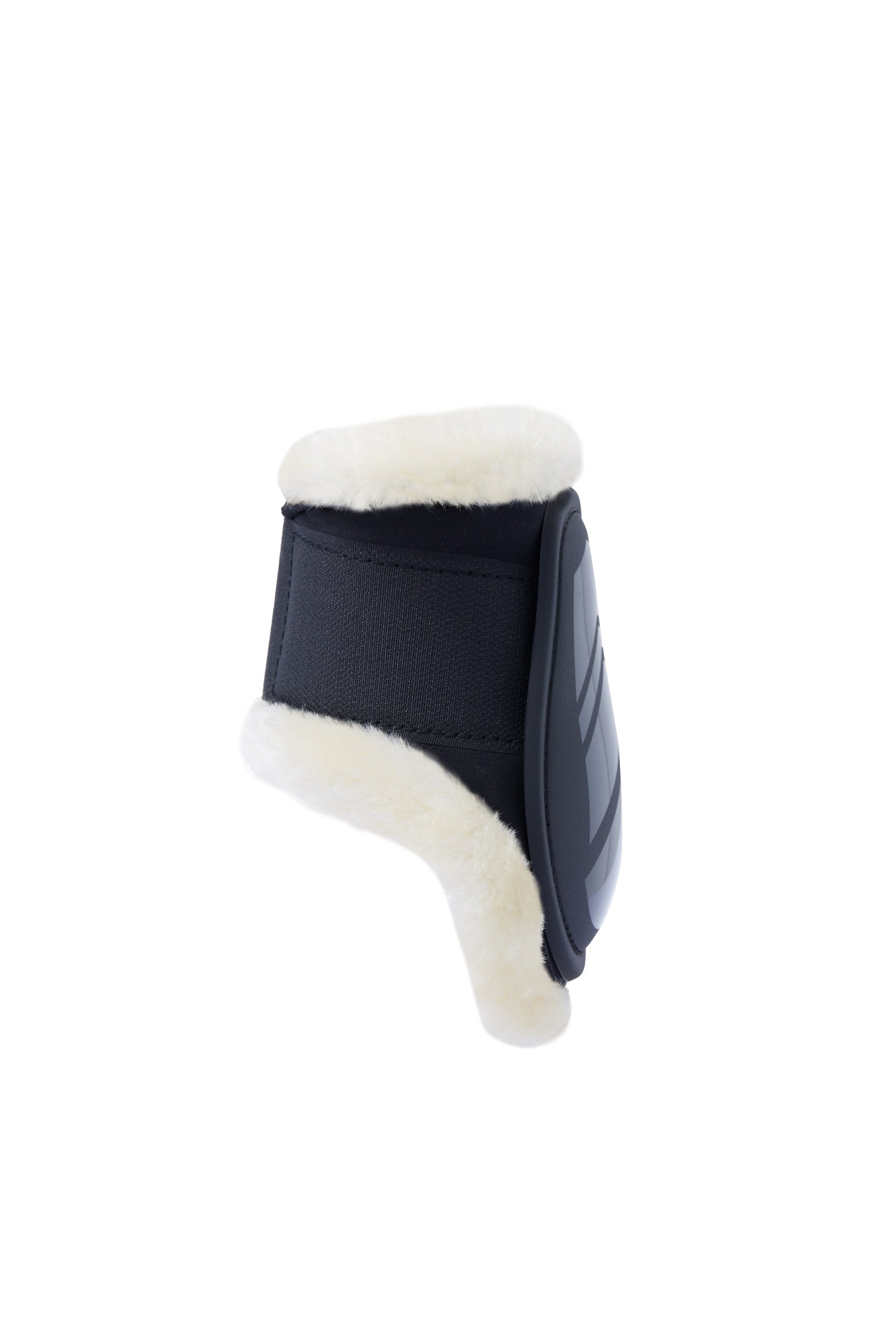 Horze Caliber Fetlock Boots with Faux Fur Lining Leg Protection & Hoof Protection for Horses