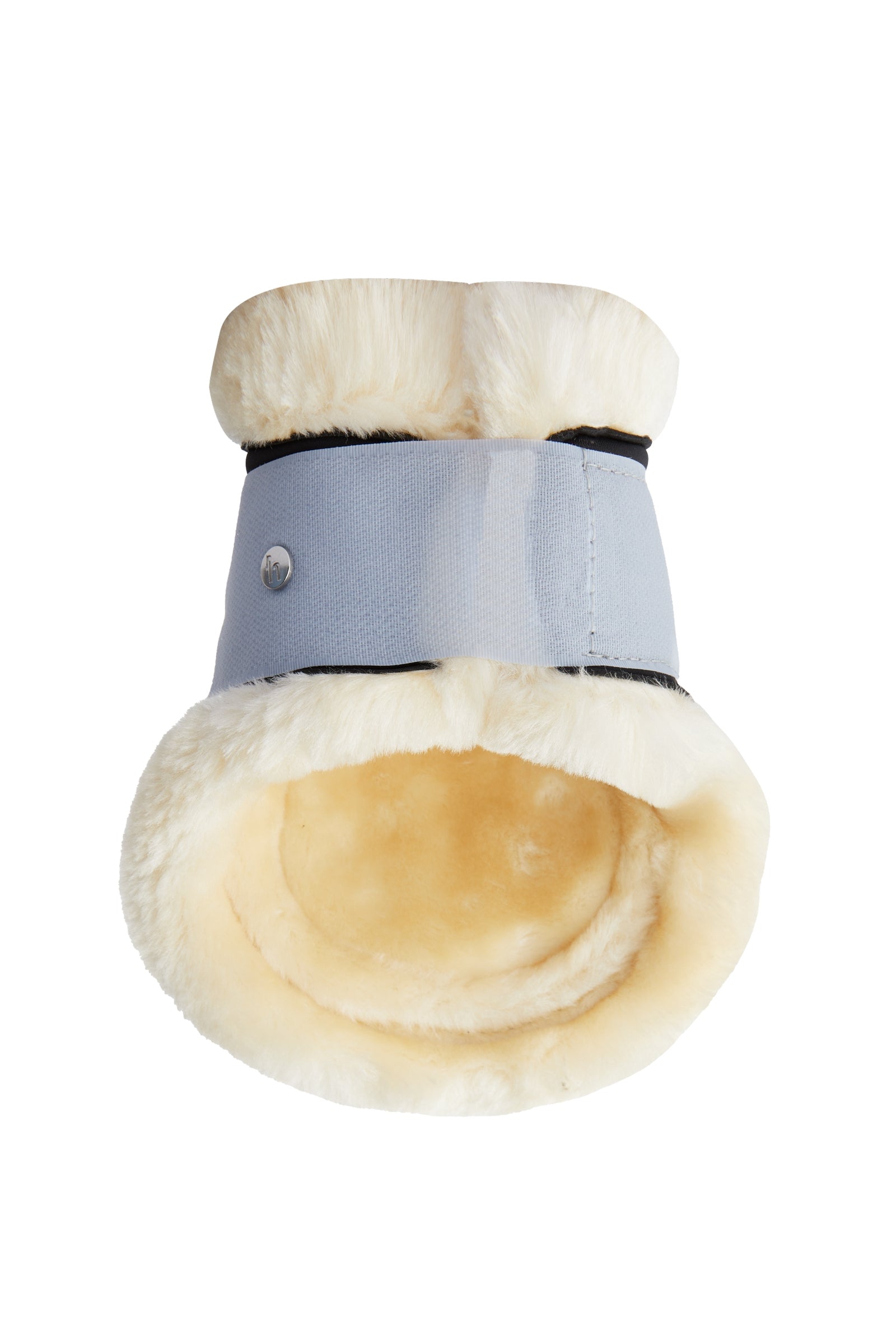 Horze Caliber Fetlock Boots with Faux Fur Lining Leg Protection & Hoof Protection for Horses