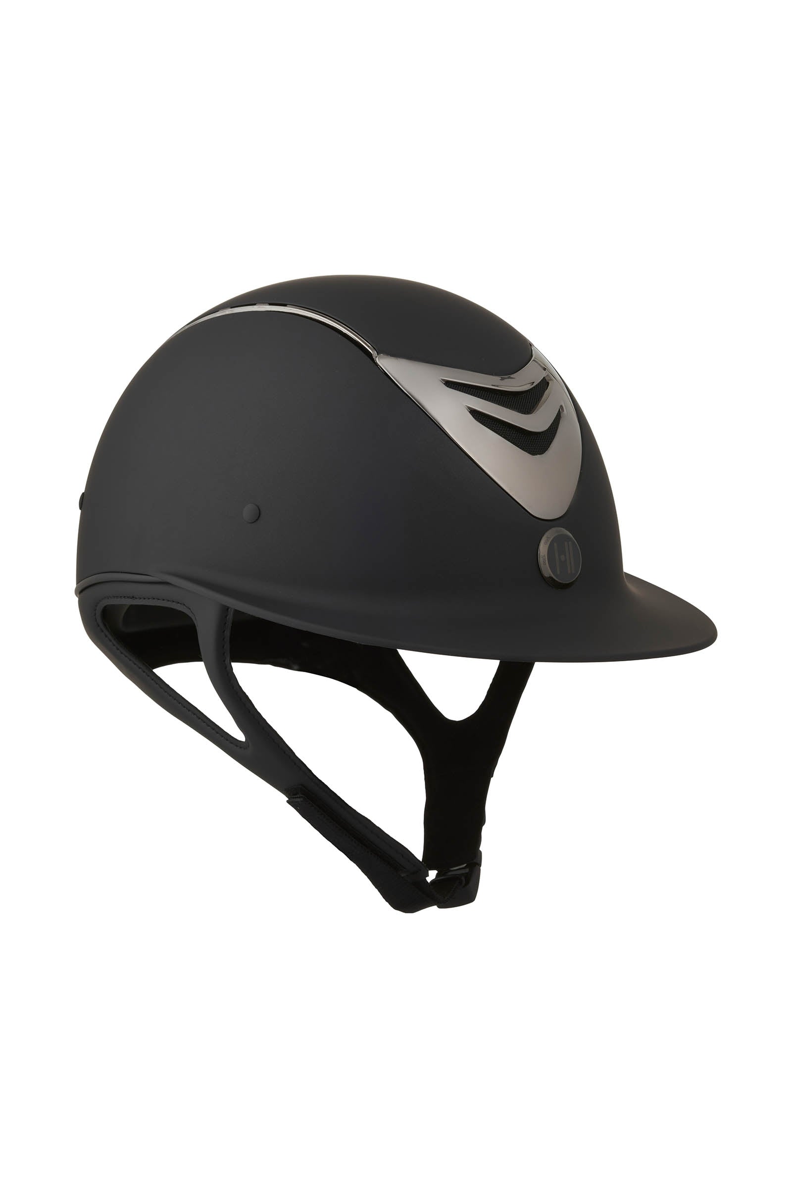 OneK Avance Matt Chrome Casco da equitazione Attrezzatura di sicurezza