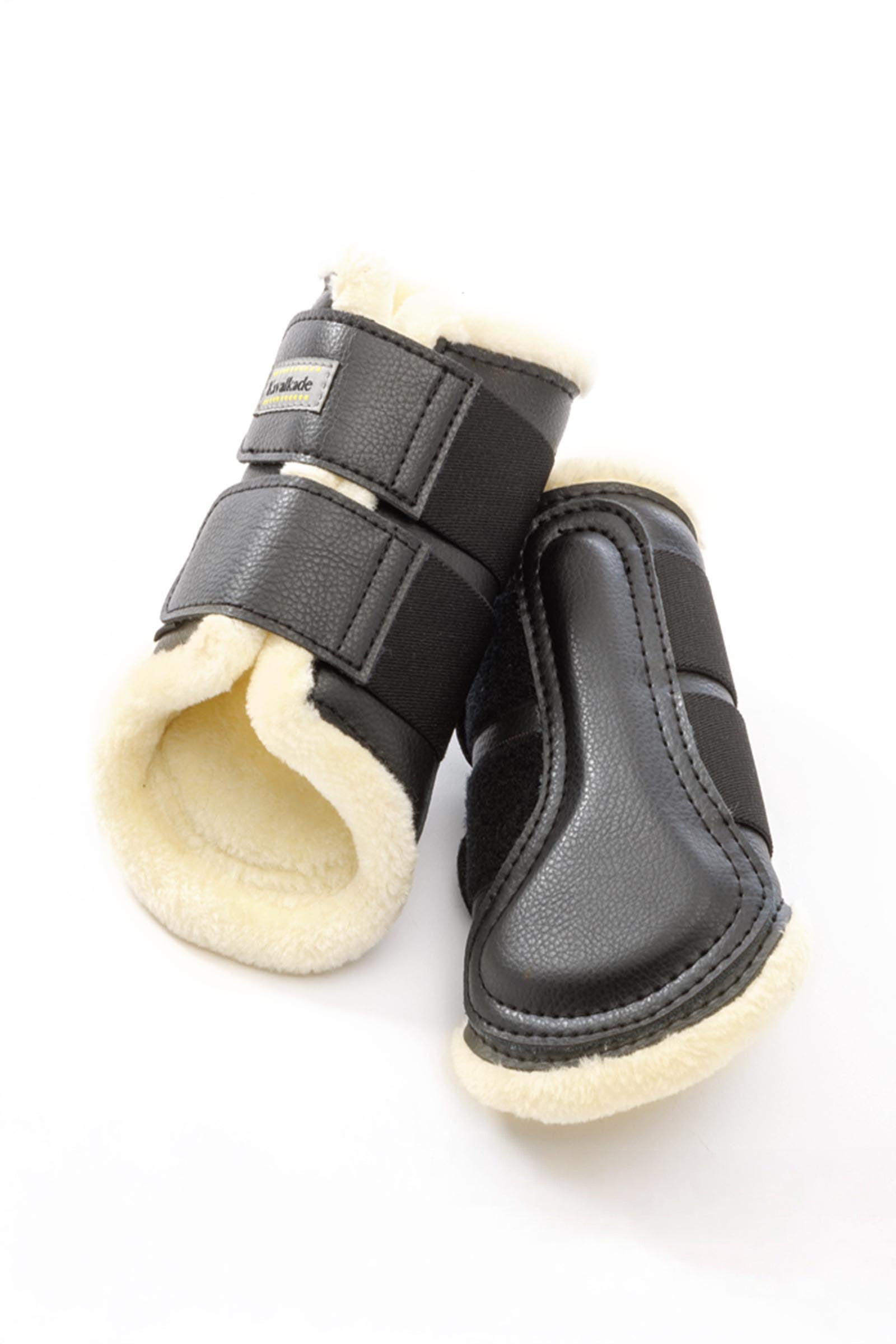 Kavalkade Anatomic paratendini in pelle sintetica con pelliccia sintetica Leg & Hoof Protection