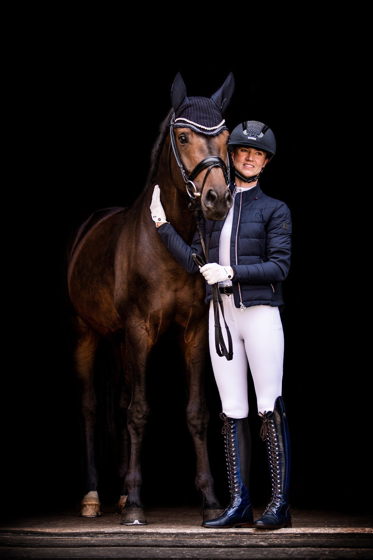 Cavallo CAVALJETTY Ear Net Saddle Pads