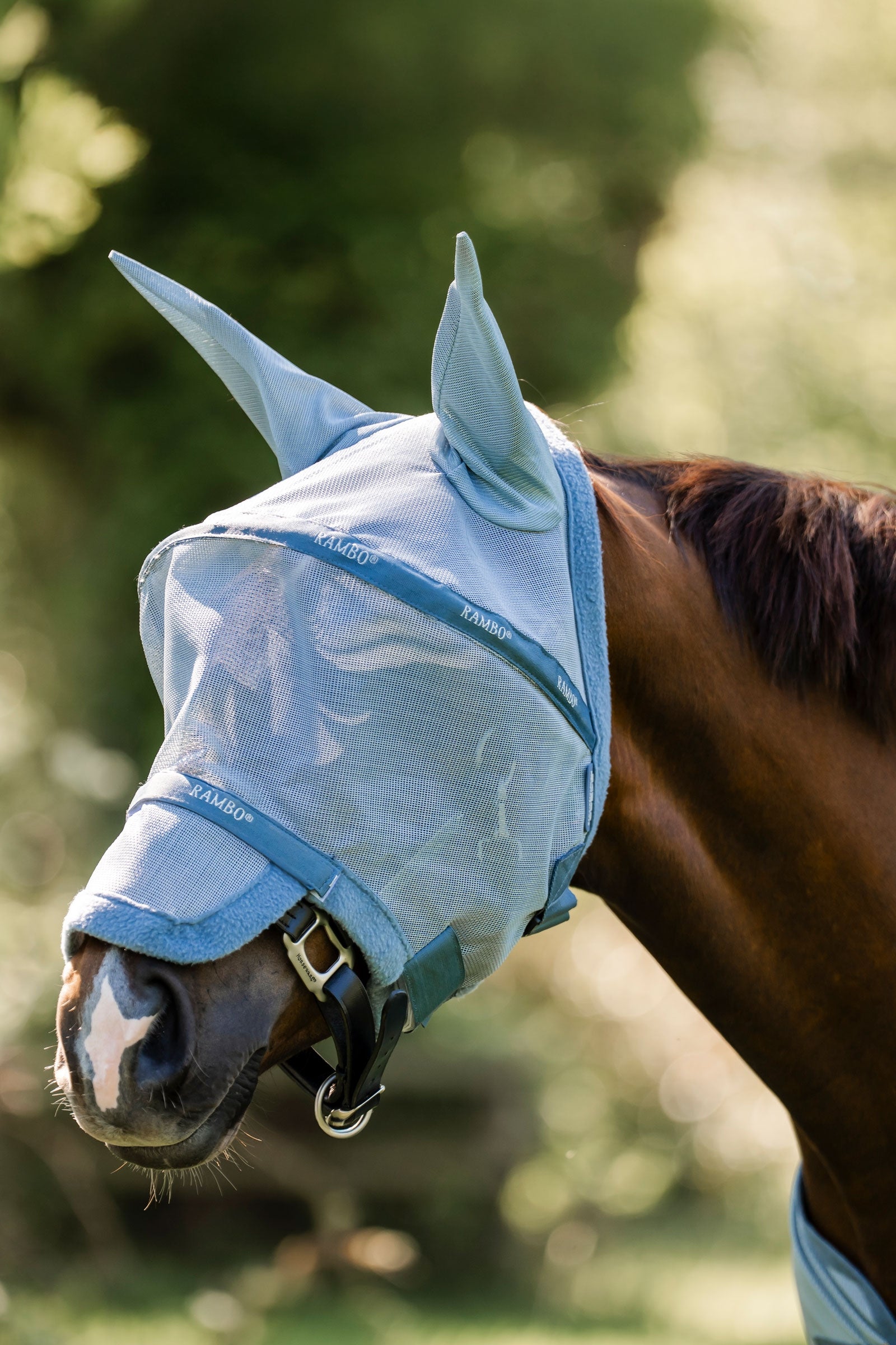 Horseware Rambo Plus Maschera antimosche Protezione antimosche per cavalli