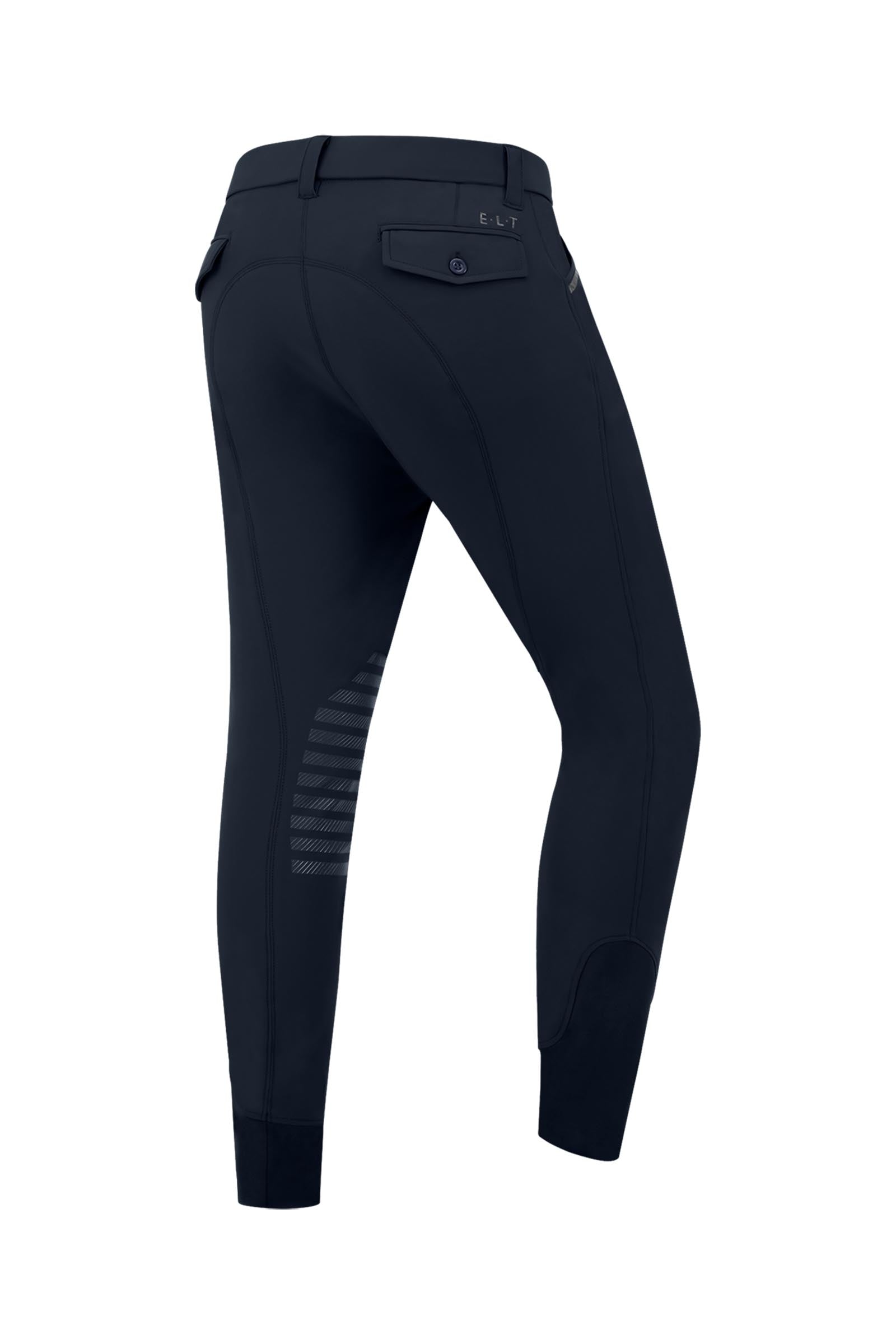 ELT Mailo pantaloni da equitazione uomo con patch al ginocchio in silicone Abbigliamento da uomo