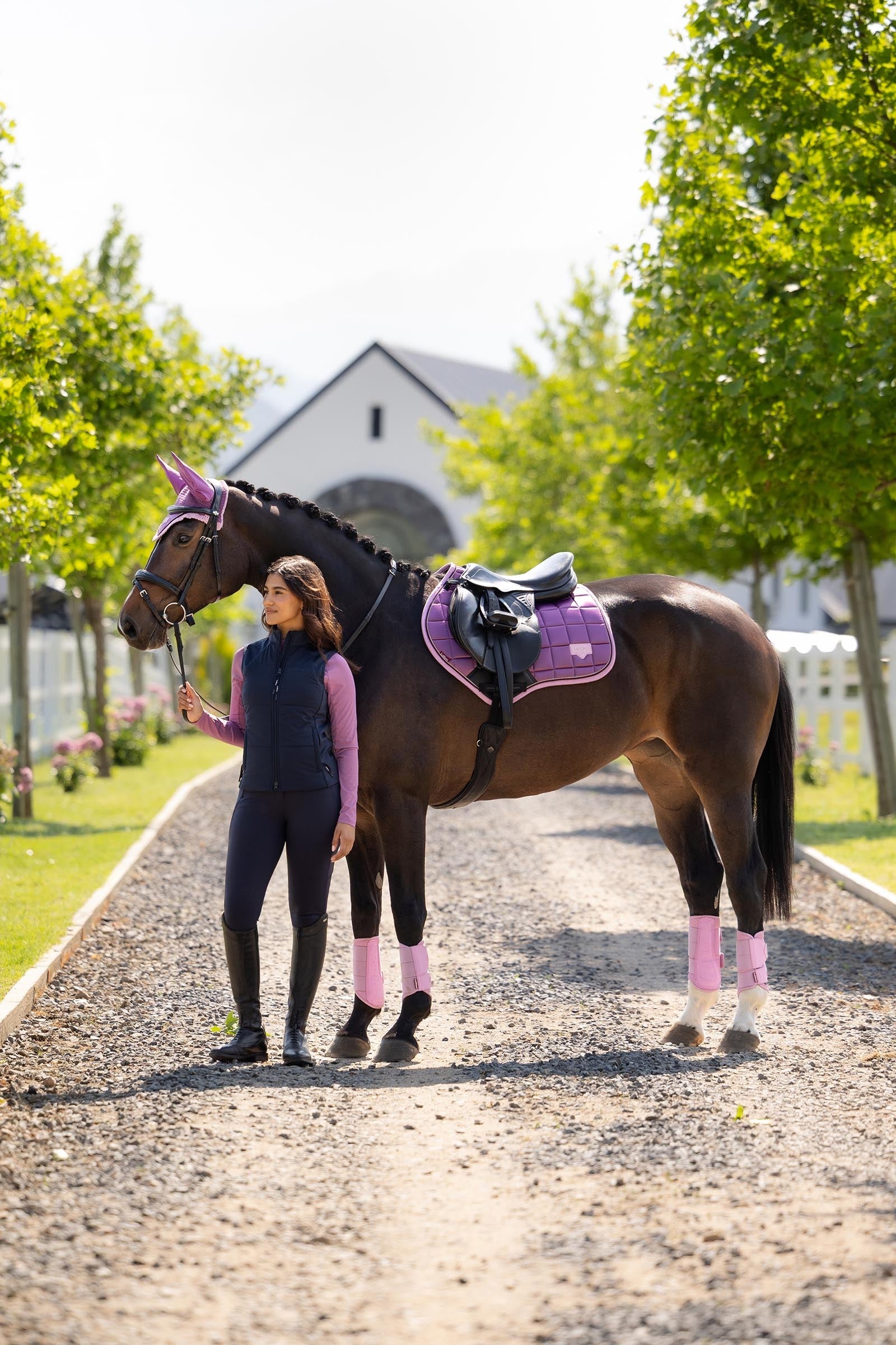 LeMieux Loire Classic Square Close Contact Saddle Pad Saddle Pads