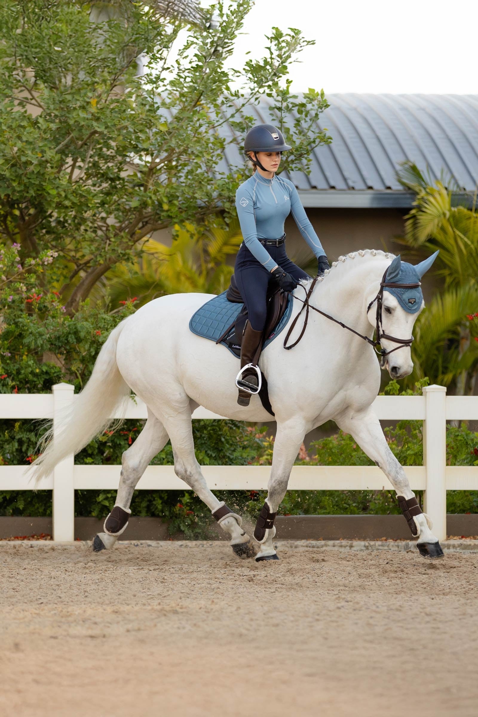 LeMieux Lemieux Loire Classic Close Contact Square Saddle Pad Saddle Pads