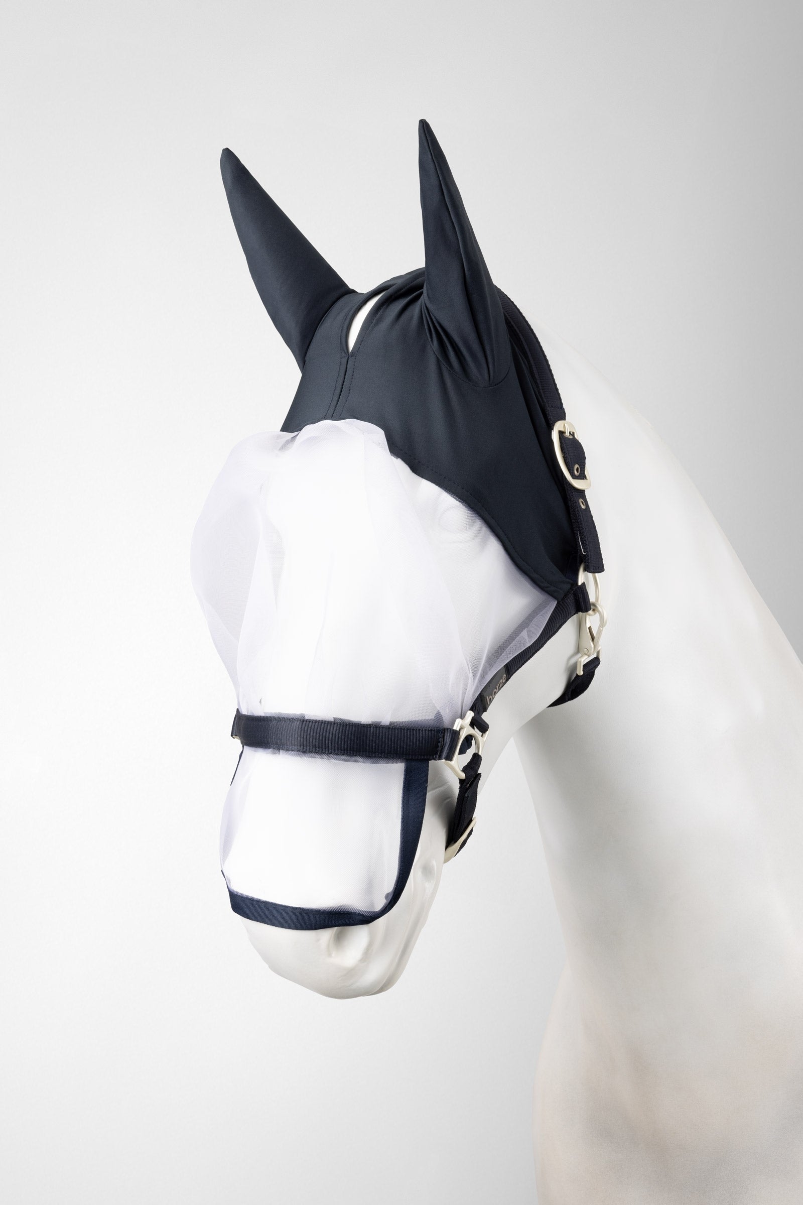 Horze Paso Fino cavezza con maschera antimosche Protezione antimosche per cavalli