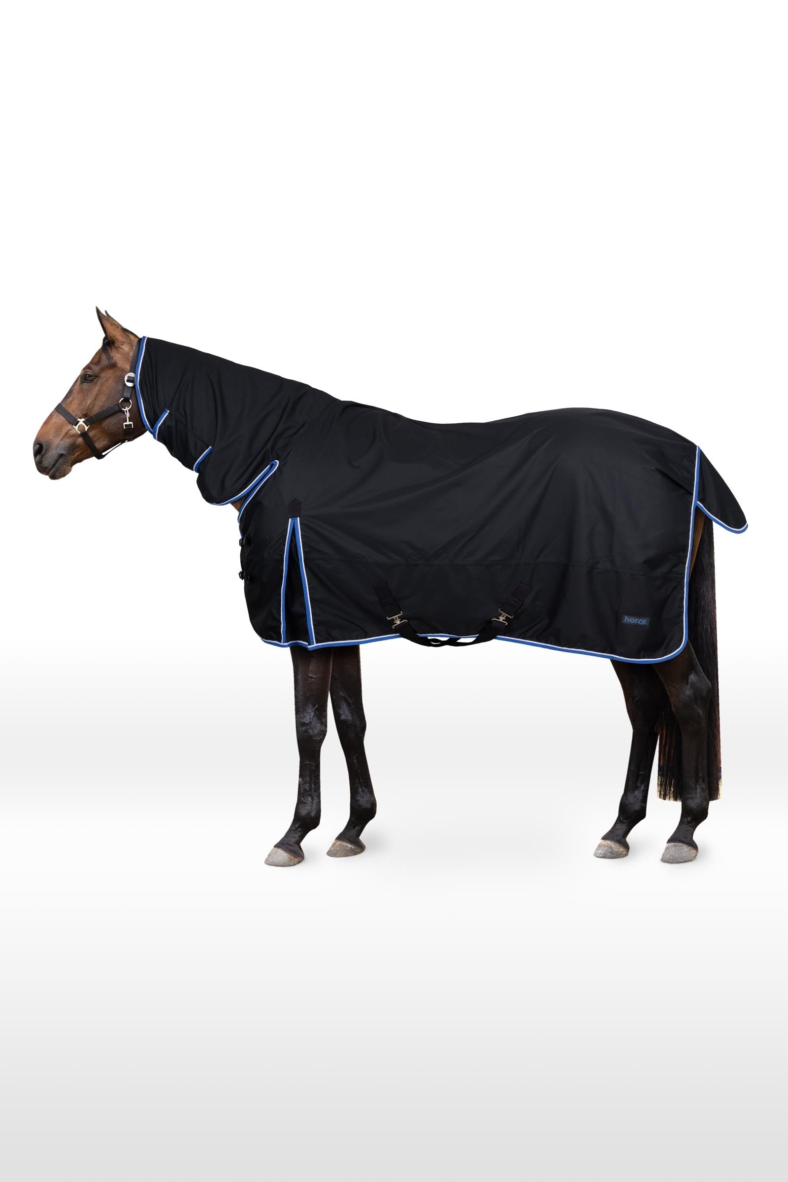 Horze Glasgow Coperta leggera da turnout con collo intero, 0g Coperte per cavalli