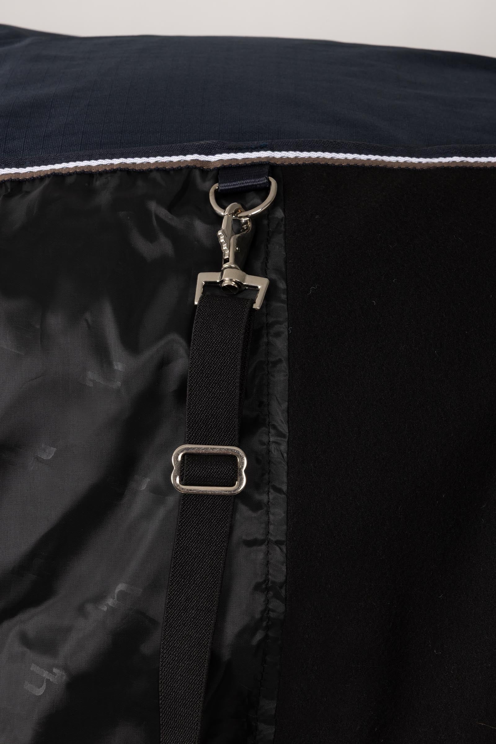 Horze Glasgow Turnout Rug with Fleece Lining and Reflective Accents, 0g Horse Rugs