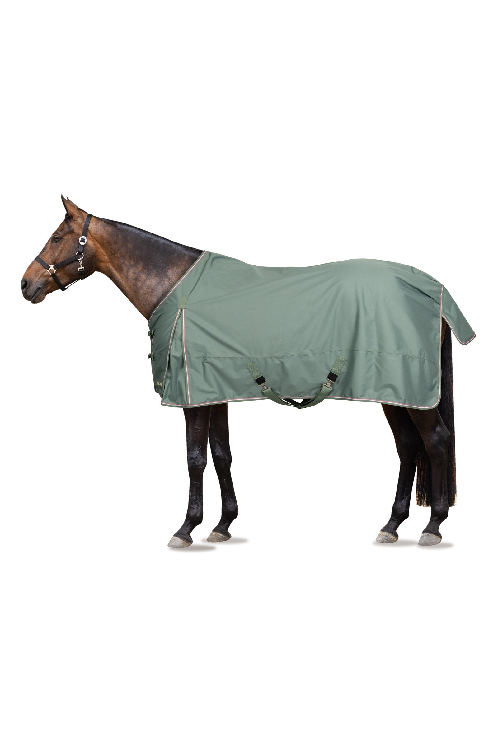 Horze Glasgow Coperta da turnout con fodera in pile e dettagli riflettenti Coperte per cavalli