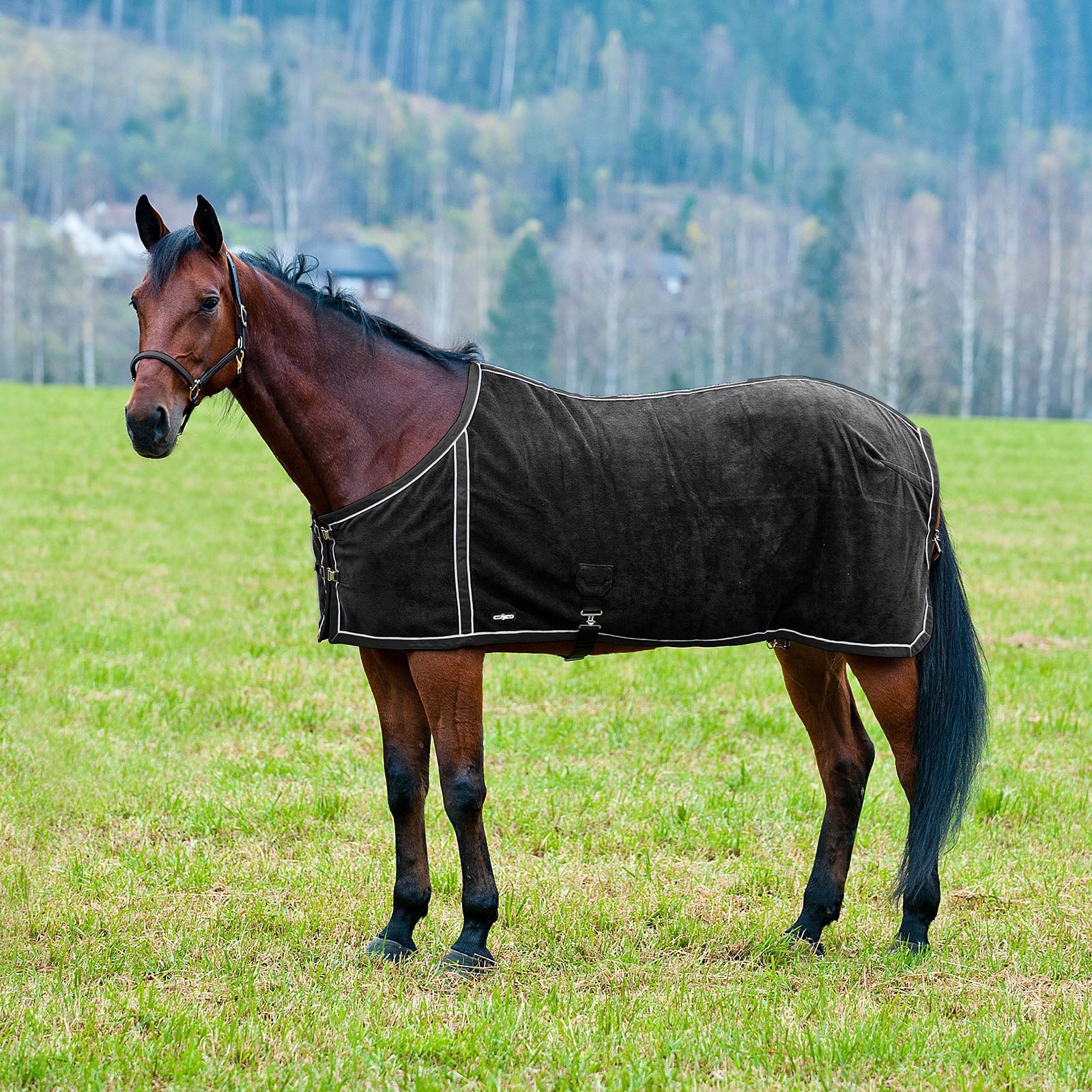 Finntack Coperta in pile con fodera magliata Coperte per cavalli