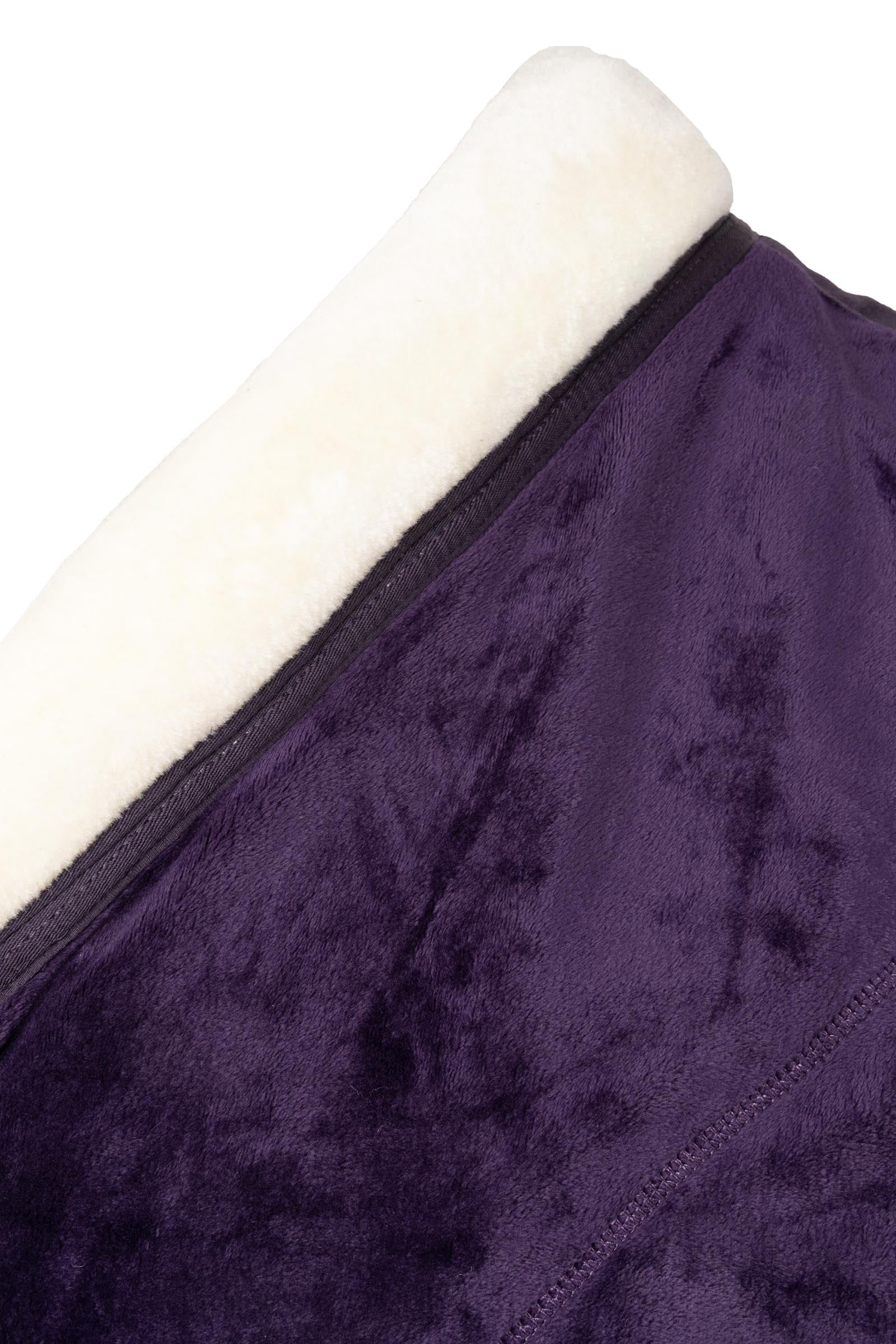 Horze Lincoln Fleece Rug with Fur Collar Horse Rugs