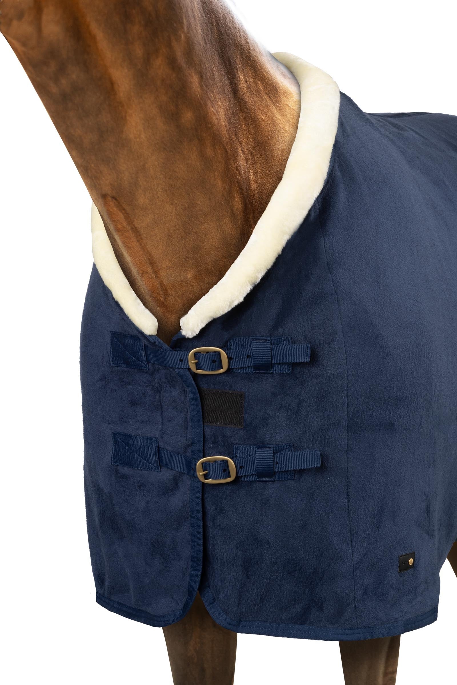 Horze Lincoln Fleece Rug with Fur Collar Horse Rugs