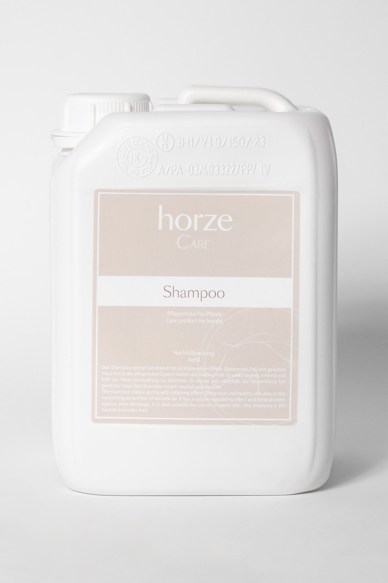 Horze Ricarica per shampoo olio dell'albero del tè da 2,5 l Prodotti per la salute