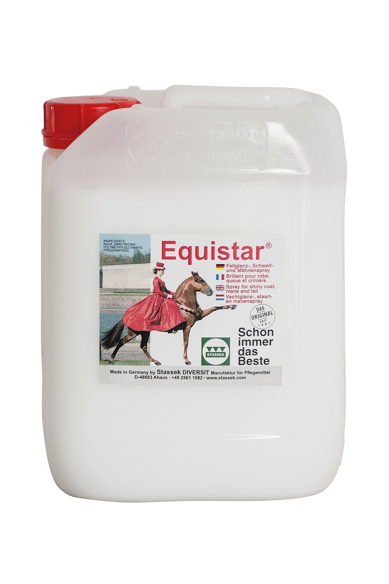 Stassek Equistar Mane & Tail Spray, 2 liters Prodotti per la salute
