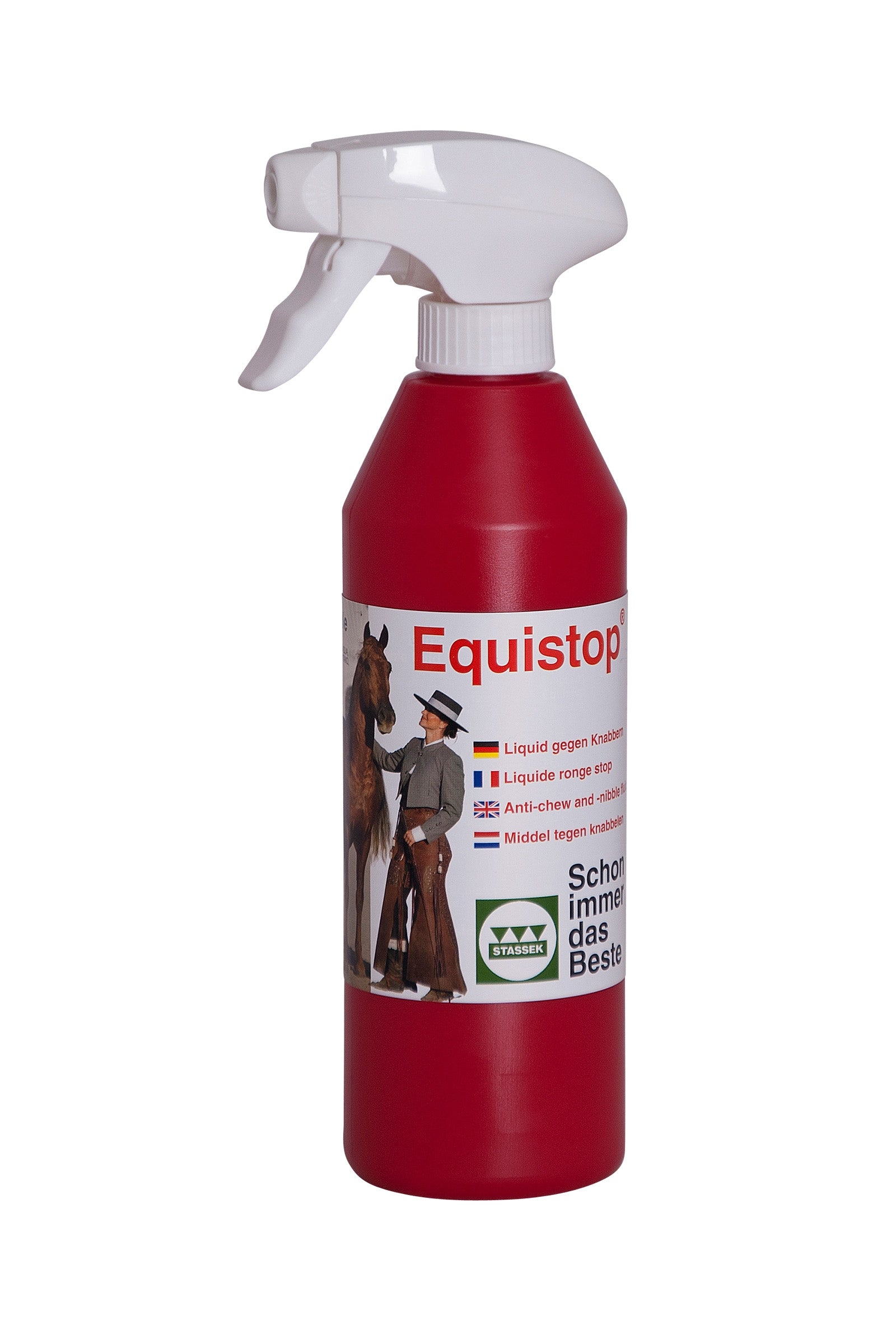 Stassek Equistop Fluido Anti-Rompicapo, 450ml Attrezzi per la stalla