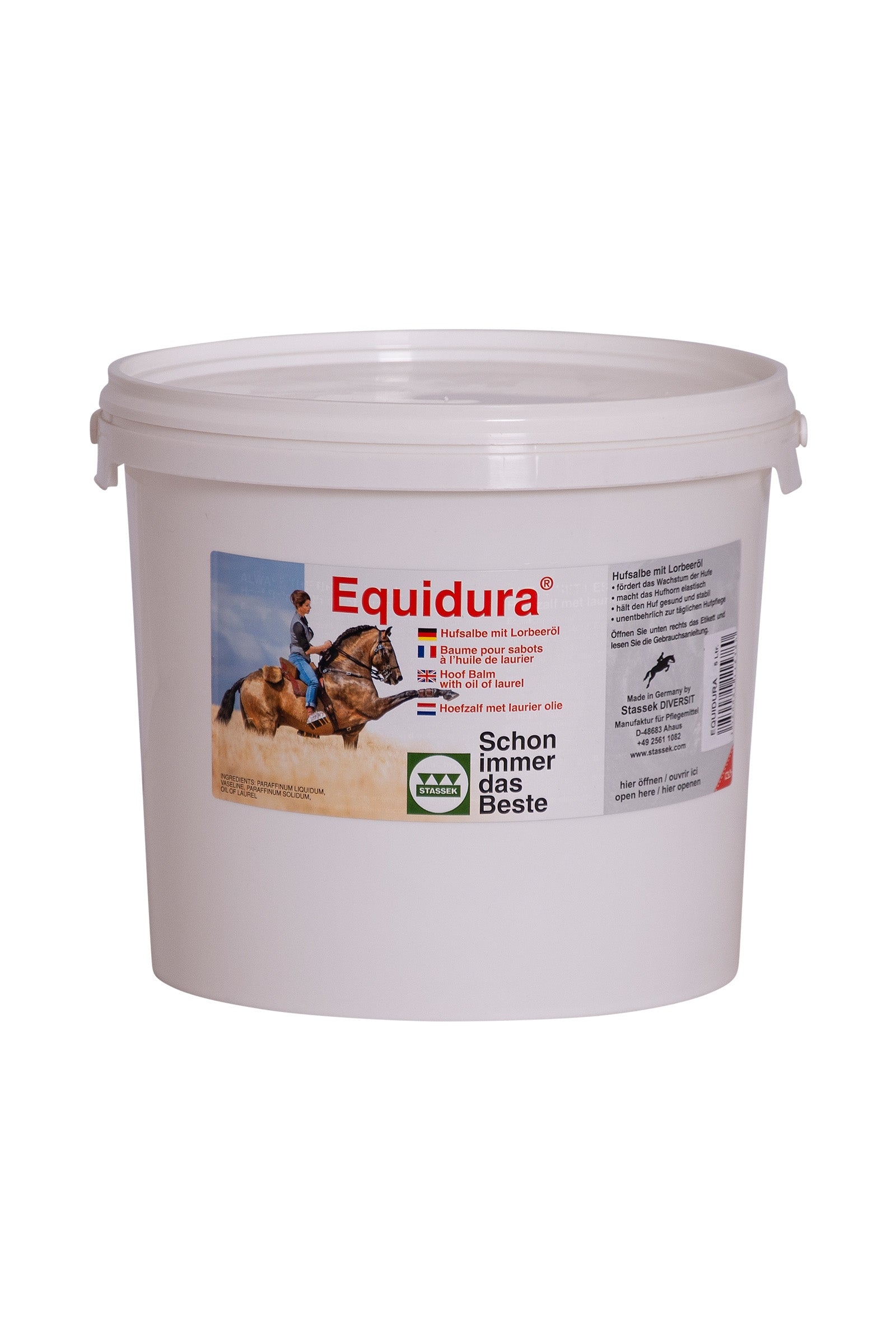 Stassek Balsamo per zoccoli Equidura, 1000 ml Prodotti per la salute