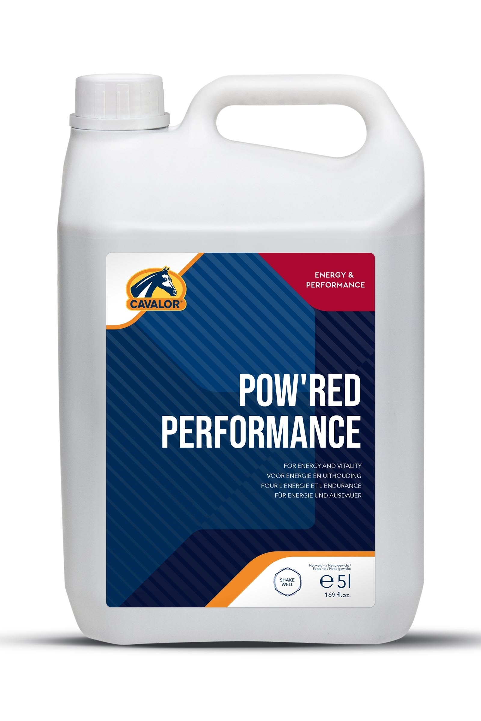 Cavalor Pow'Red Performance, energia e resistenza, 5 L Horse Feed & Nutrition