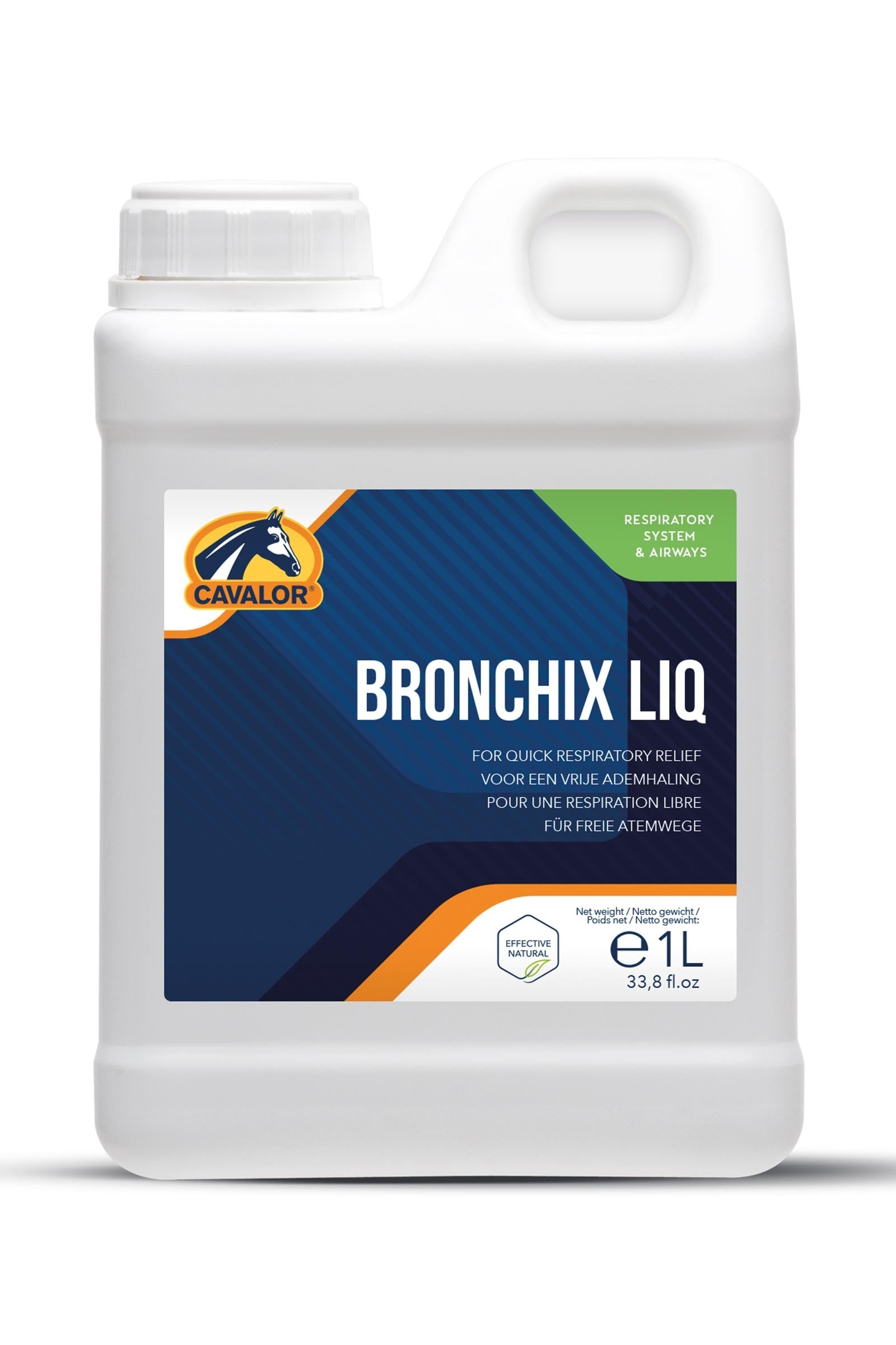 Cavalor Bronchix Liquid, vie respiratorie, 1 L Horse Feed & Nutrition