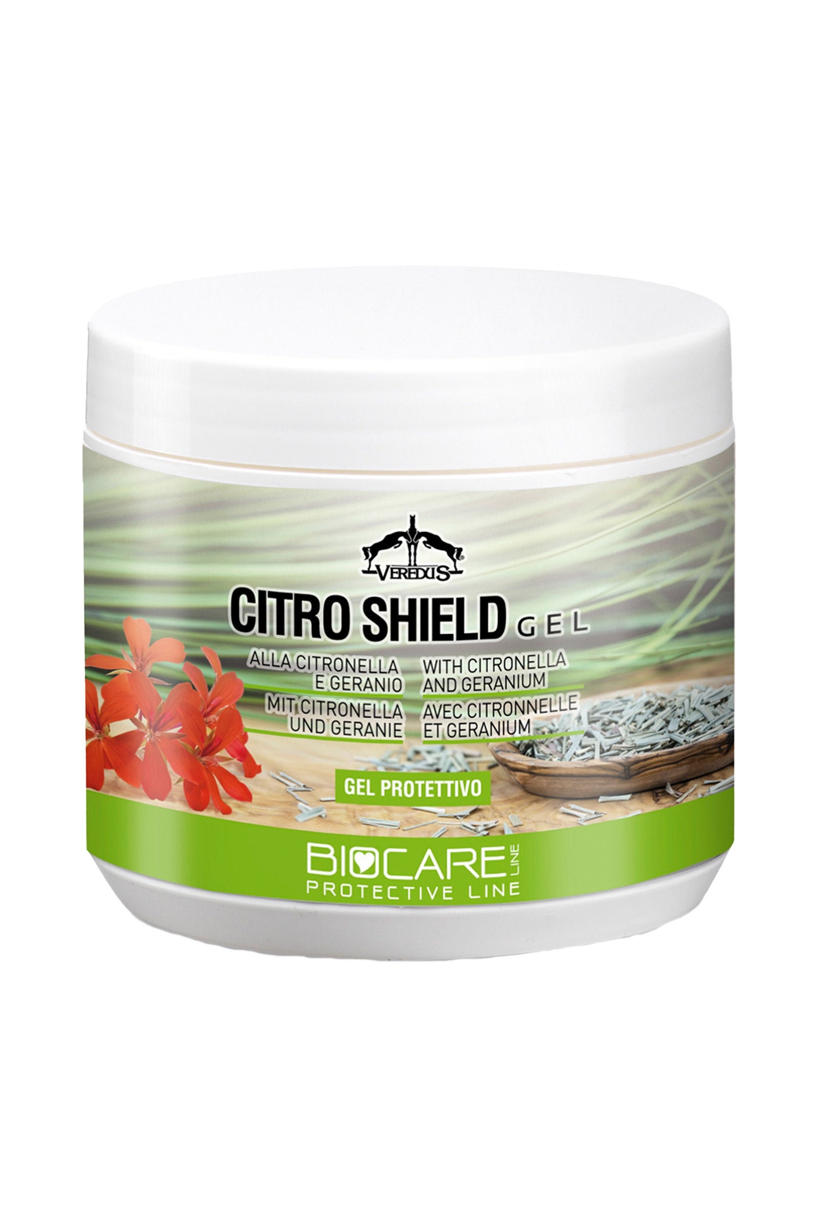 Veredus Citro Shield gel repellente per insetti, 500 ml Protezione antimosche per cavalli