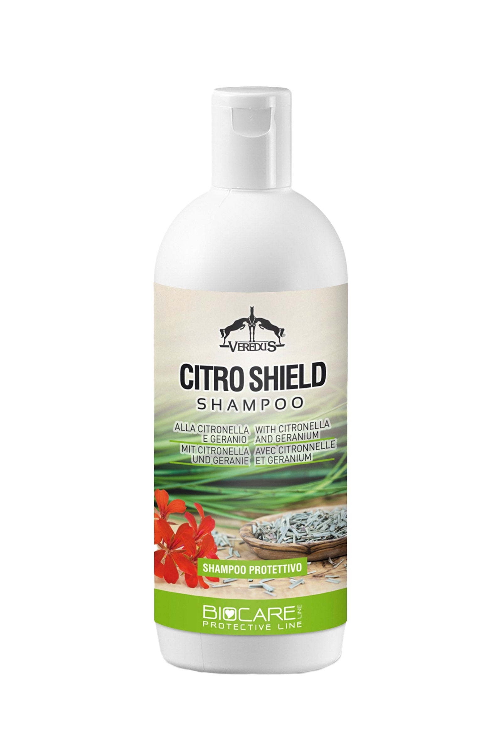 Veredus Citro Shield shampoo repellente per insetti, 500 ml Prodotti per la salute