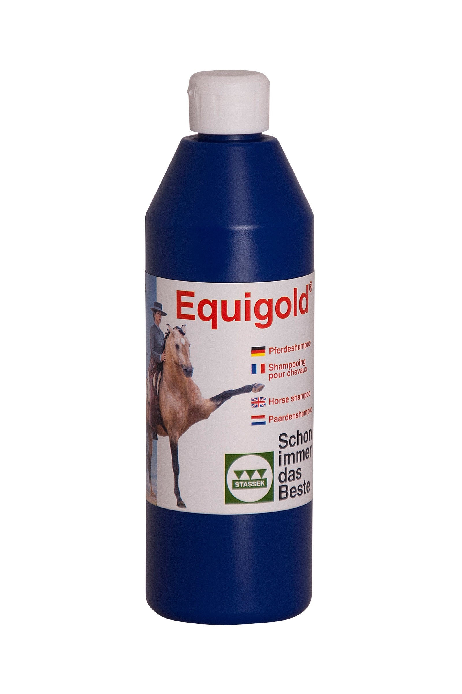 Stassek Equigold Shampoo per cavalli, 500 ml Prodotti per la salute
