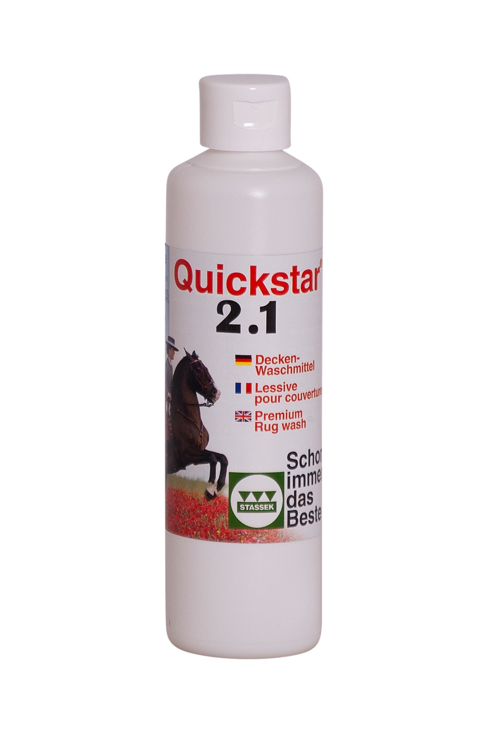 Stassek Quickstar 2.1 Detergente Premium per Tappeti e Sottosella, 250 ml Prodotti per la salute
