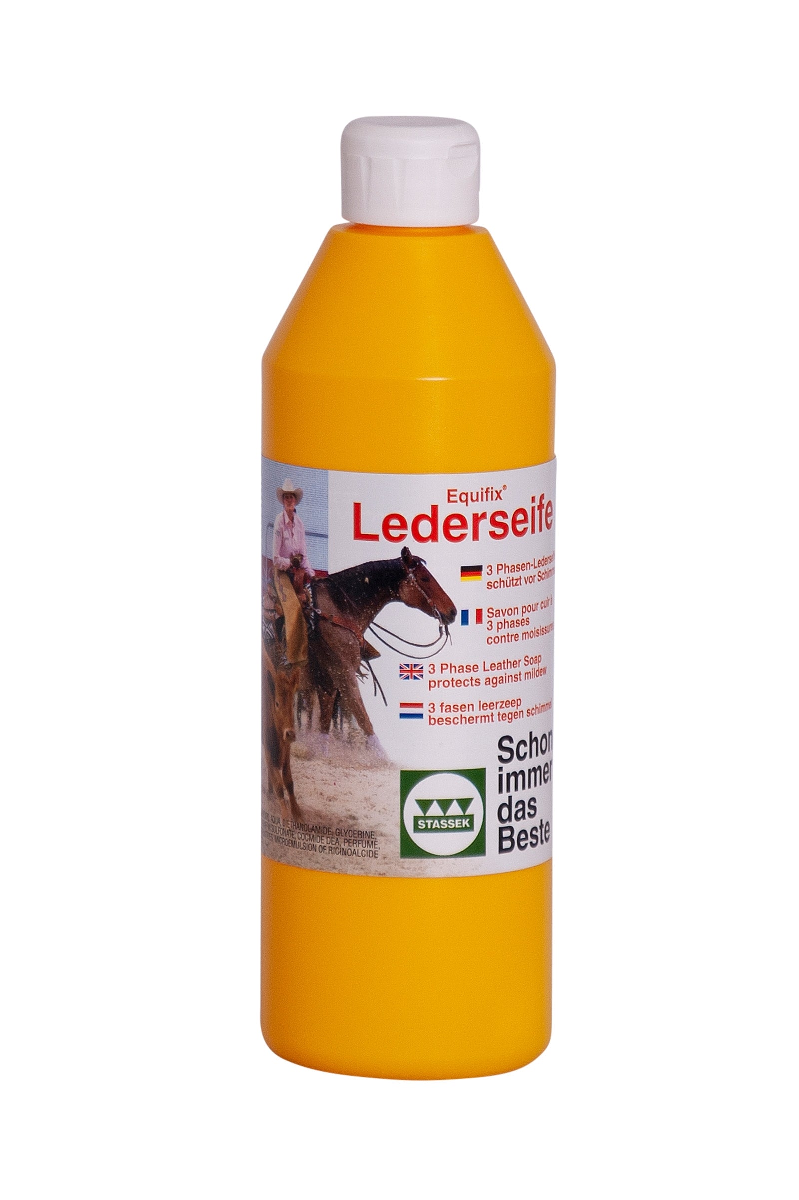 Stassek Equifix Sapone per pelle trifase, 500 ml Prodotti per la salute