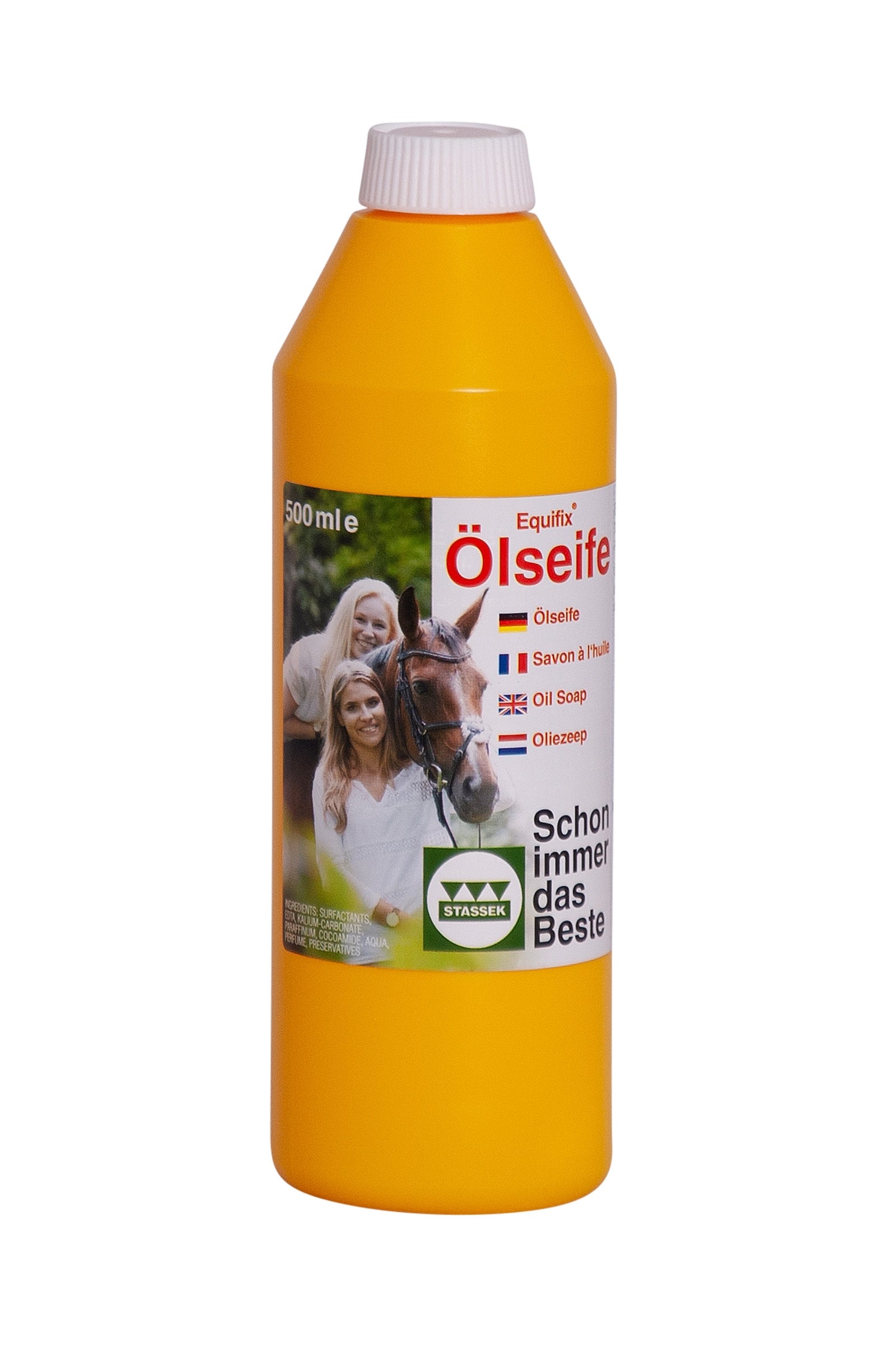 Stassek Equifix Olio Sapone Liquido, 500 ml Prodotti per la salute