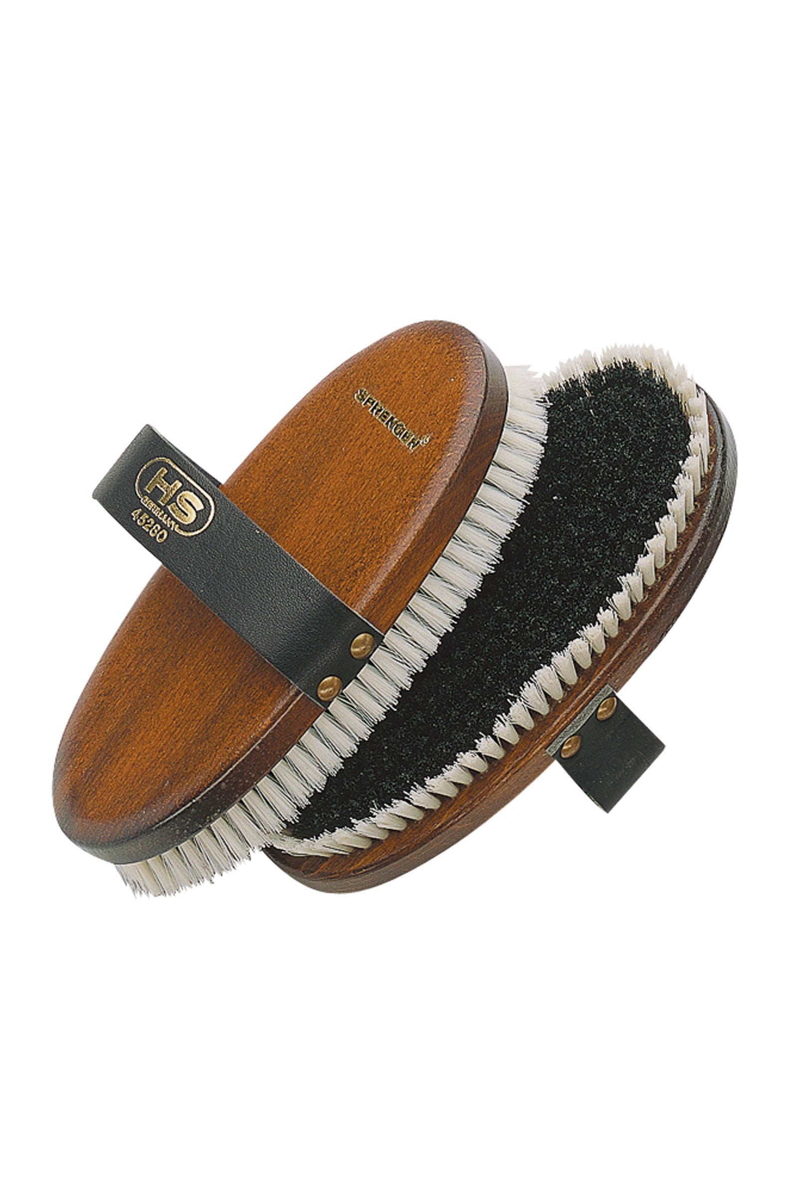 Sprenger Perlon nero, con bordo bianco Accessori per la toelettatura